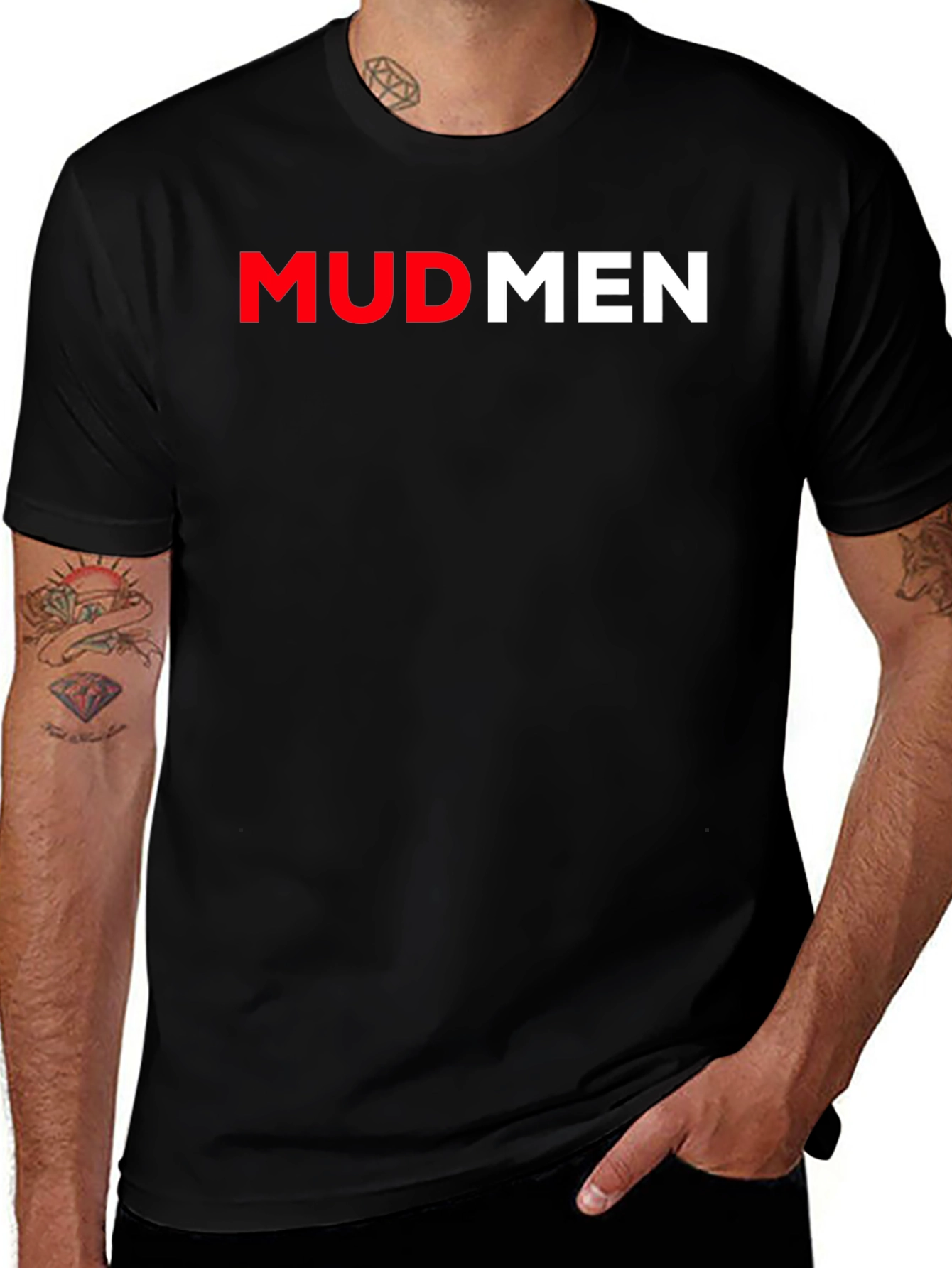 Variant 27 of Mudmen Black T-Shirt