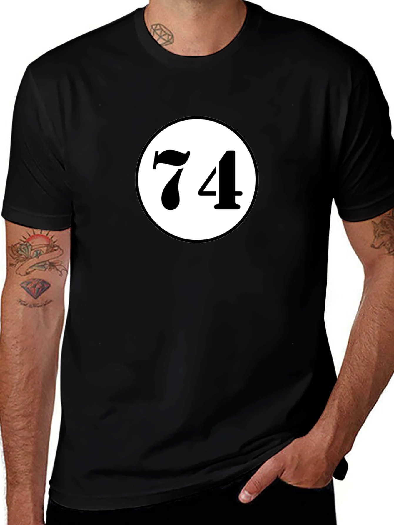 Retro 74 T-Shirt - Classic Design