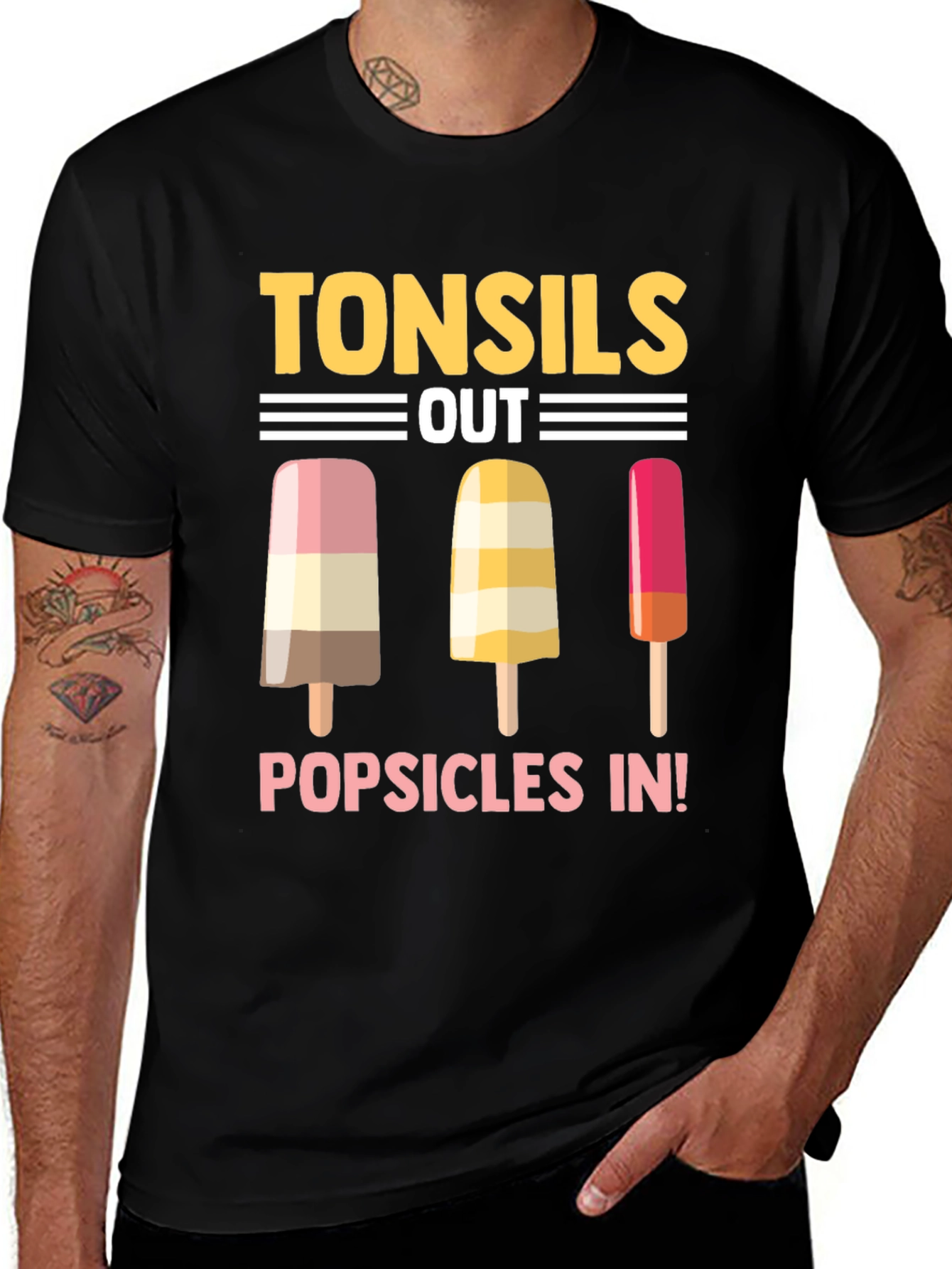 Tonsils Out Popsicles In T-Shirt