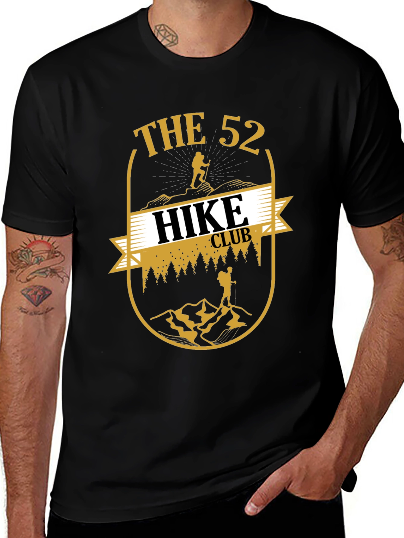 Variant 11 of The 52 Hike Club Graphic T-Shirt