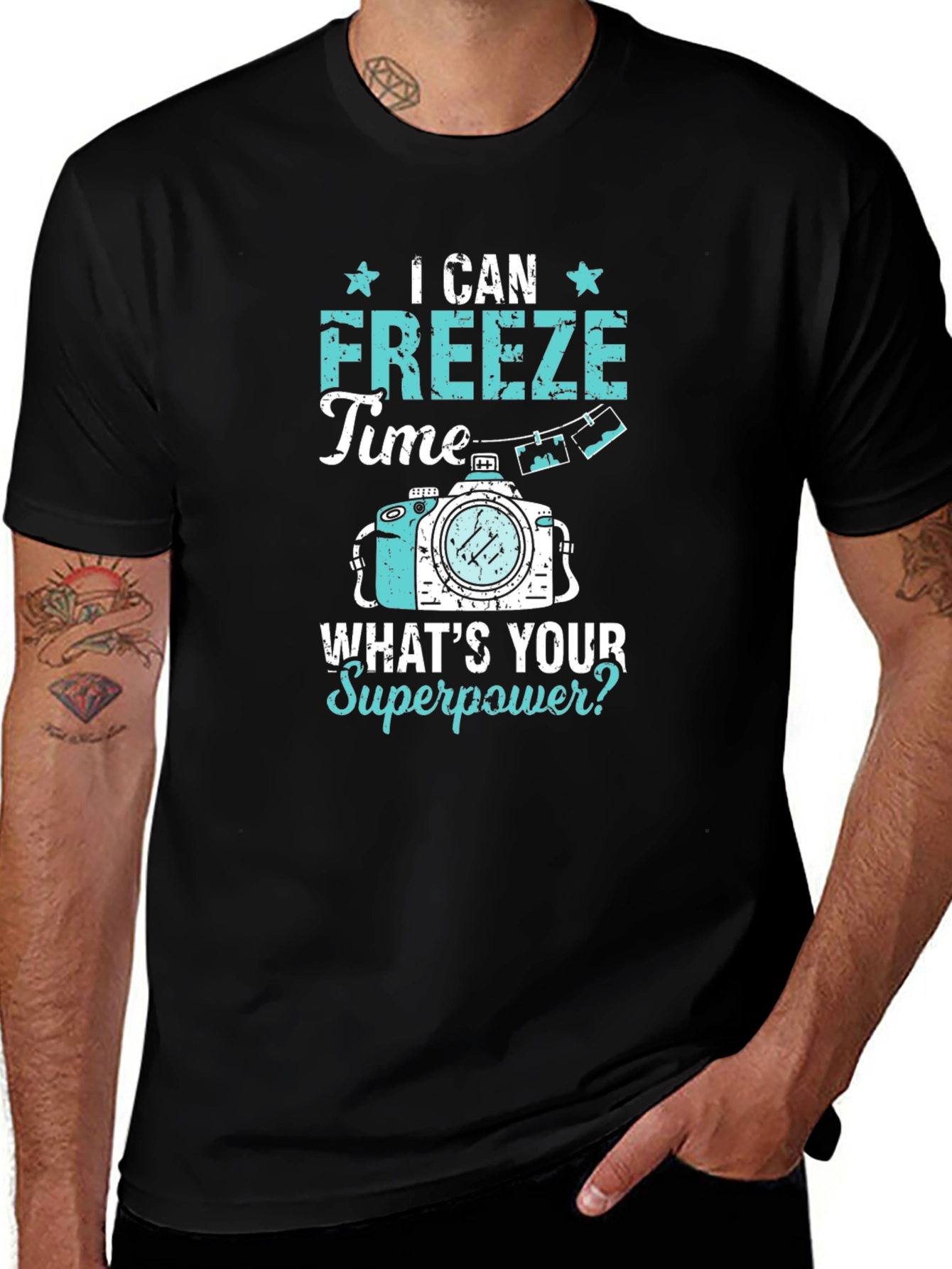 I Can Freeze Time Photography T-Shirt