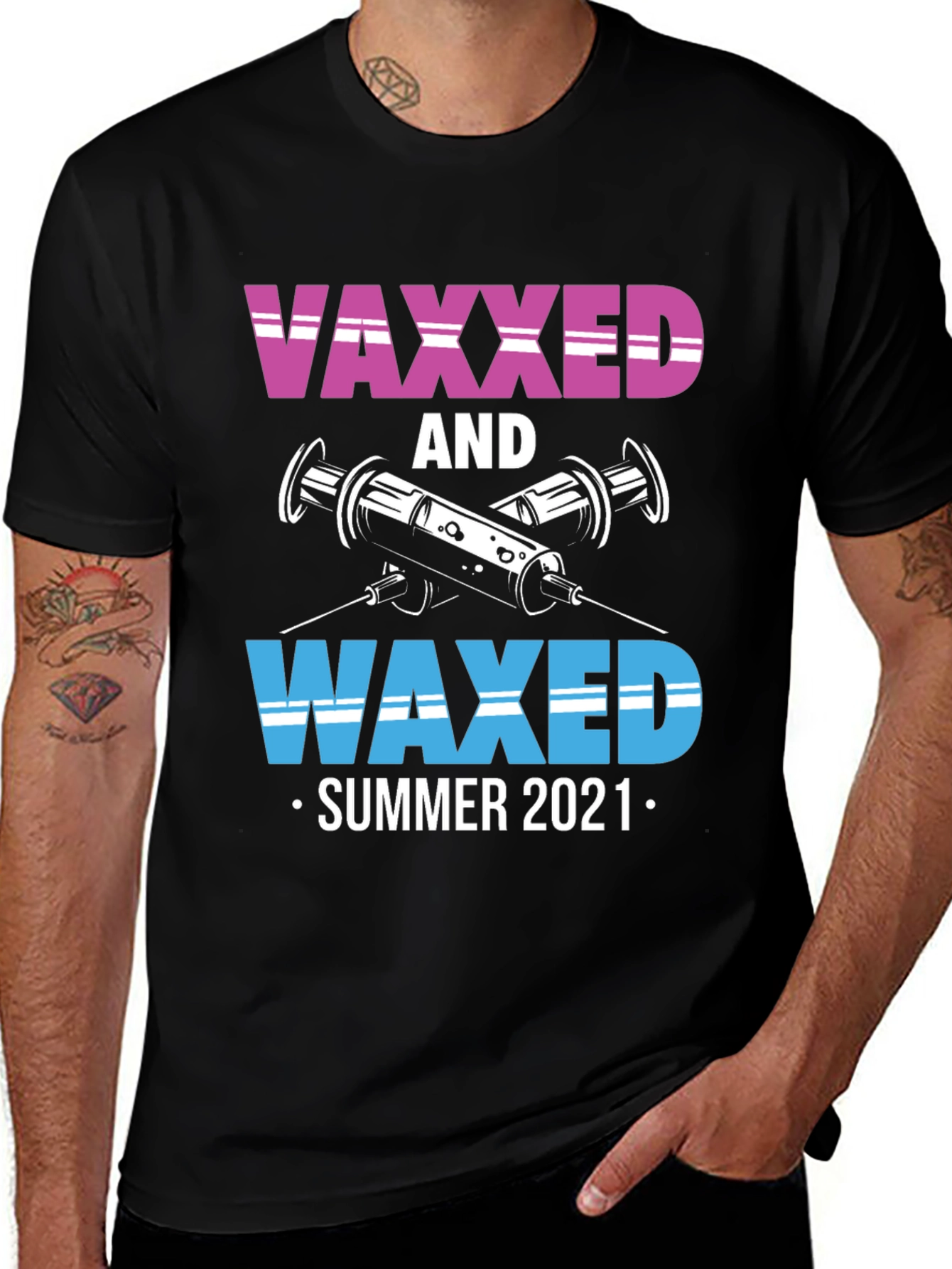Vaxxed and Waxed Summer 2021 T-Shirt