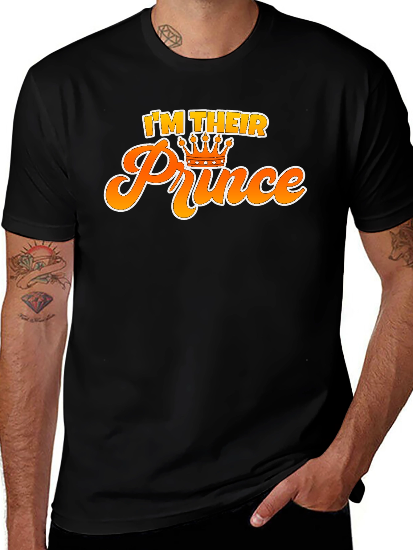 Variant 3 of I'm Their Prince T-Shirt - Graphic Tee
