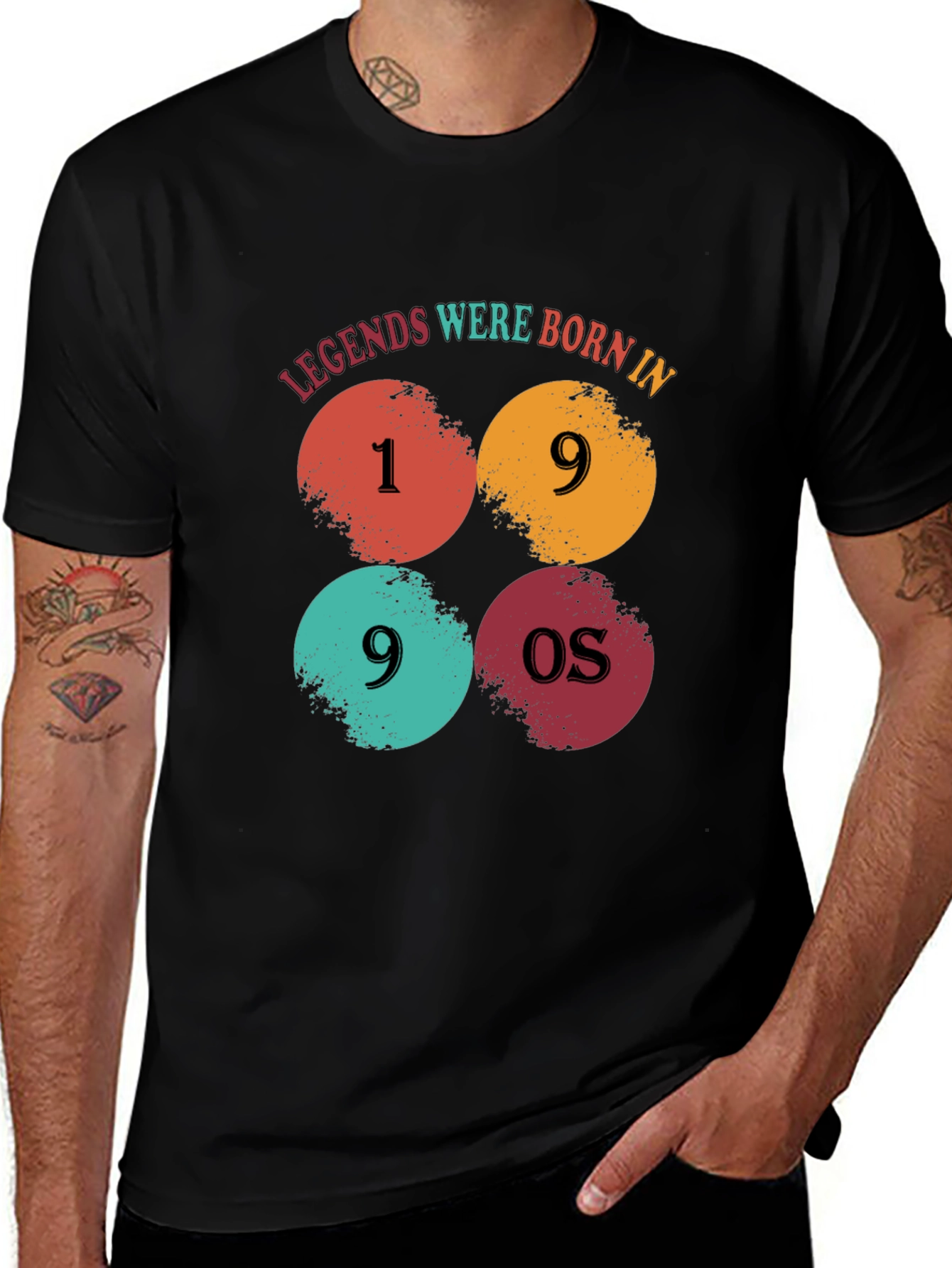 Variant 15 of Legends Born in the 1990s T-Shirt