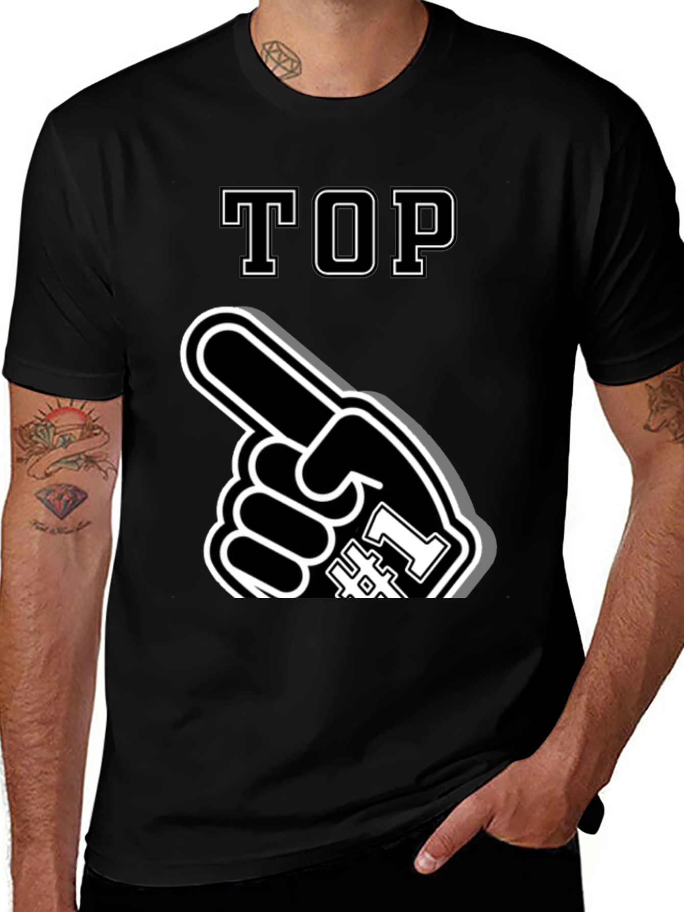 Variant 15 of Top #1 Fan T-Shirt - Novelty Apparel