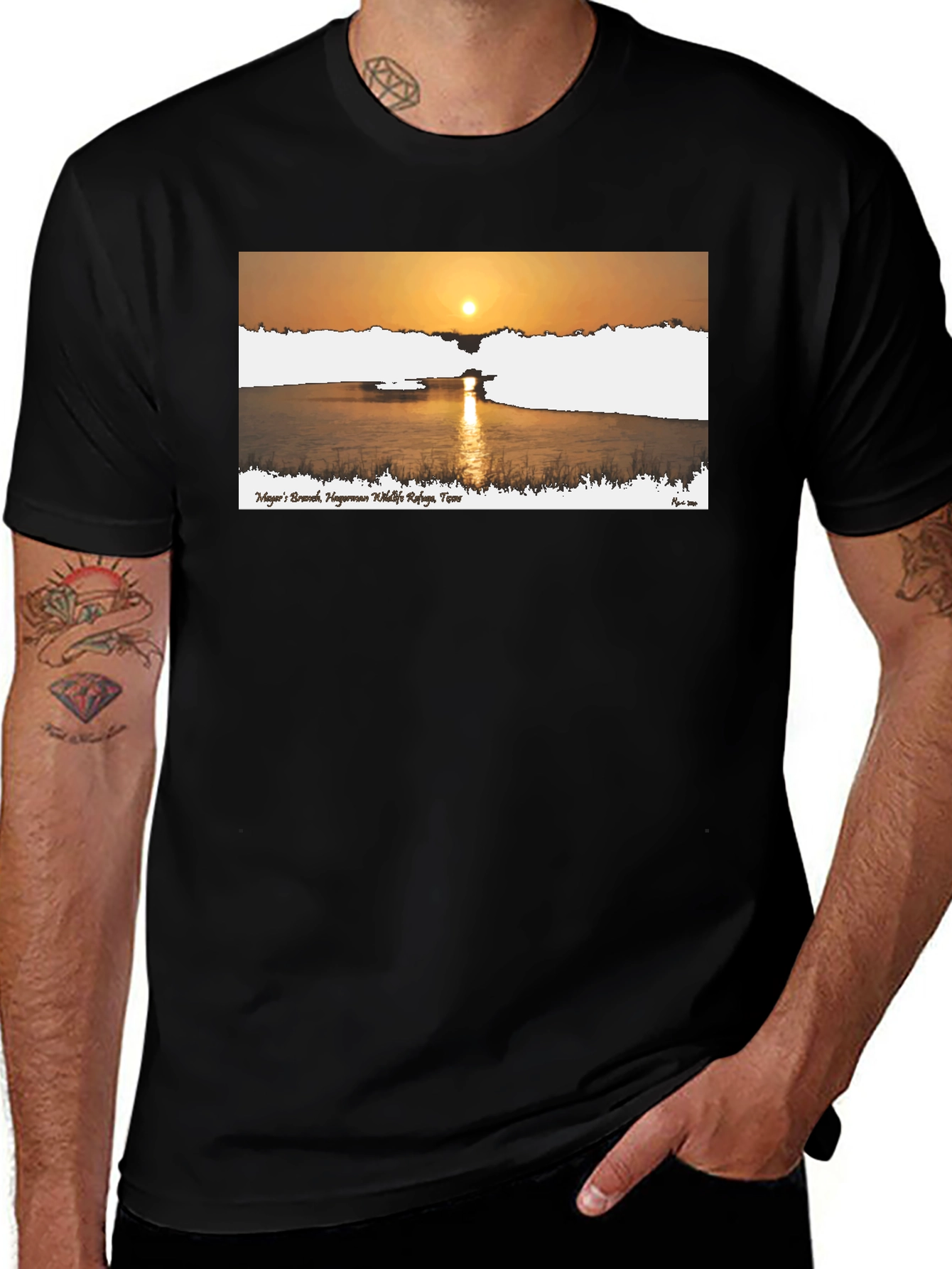 Variant 7 of Sunrise Graphic T-Shirt