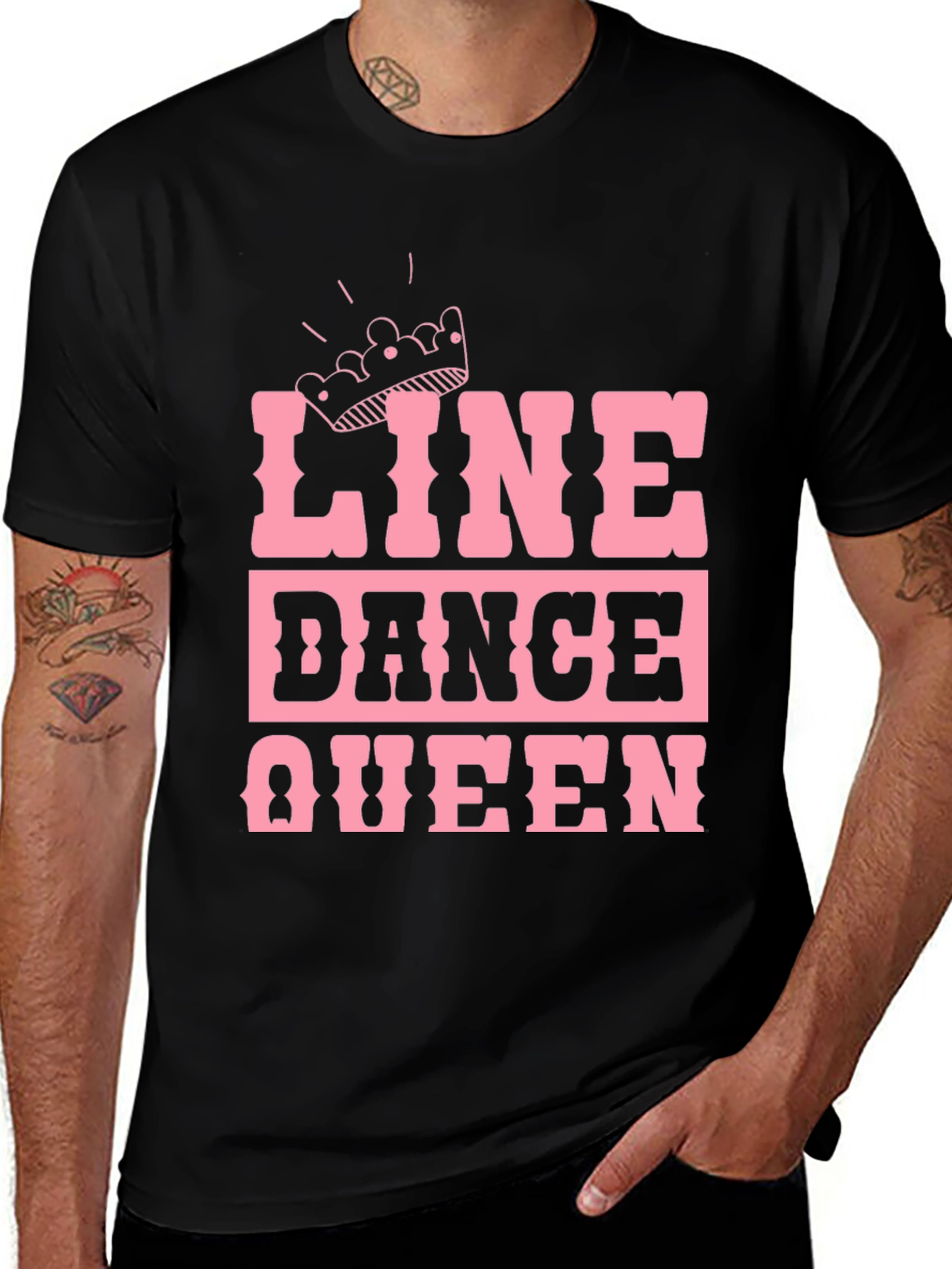 Variant 23 of Line Dance Queen T-Shirt