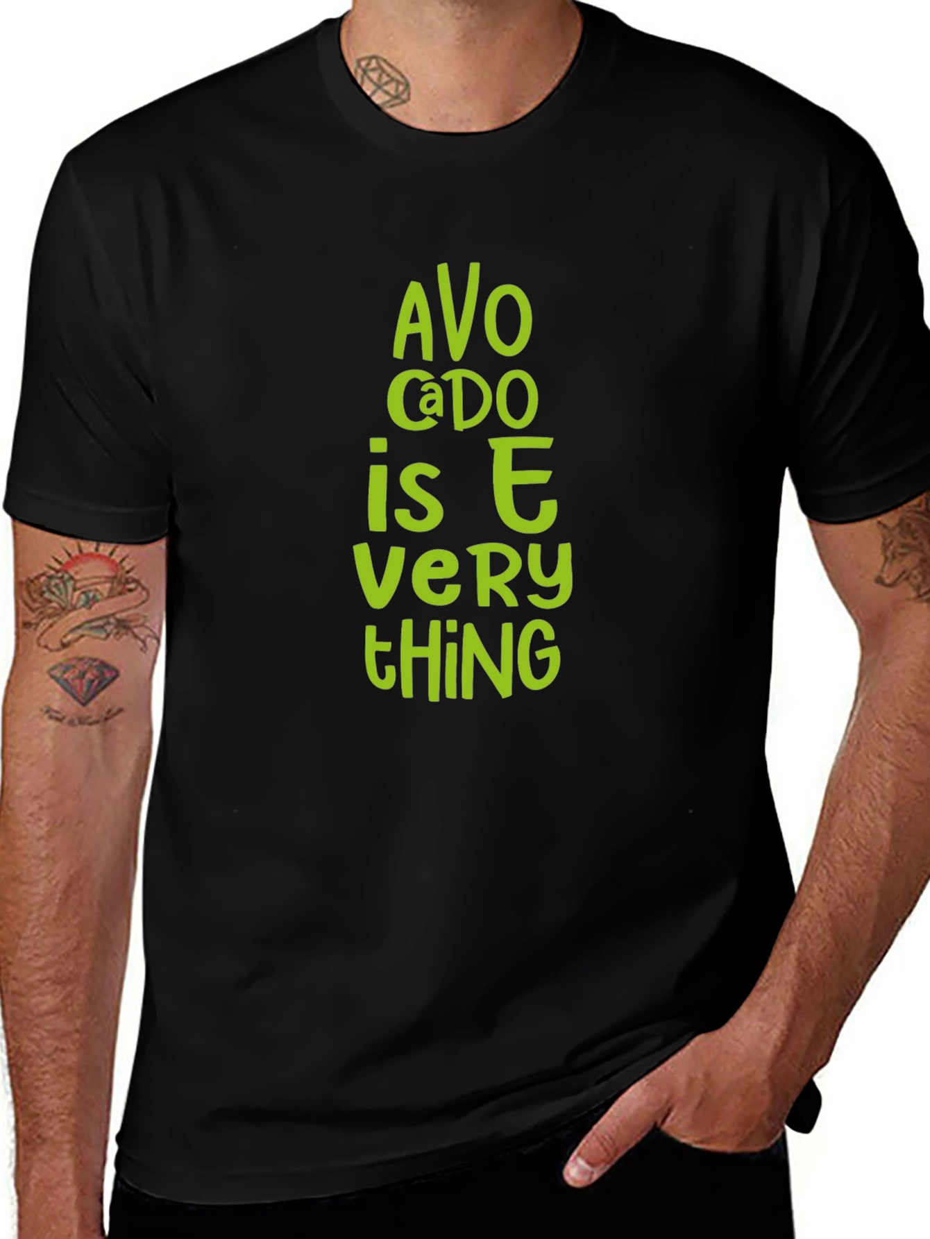 Variant 17 of Avocado is Everything Graphic Tee