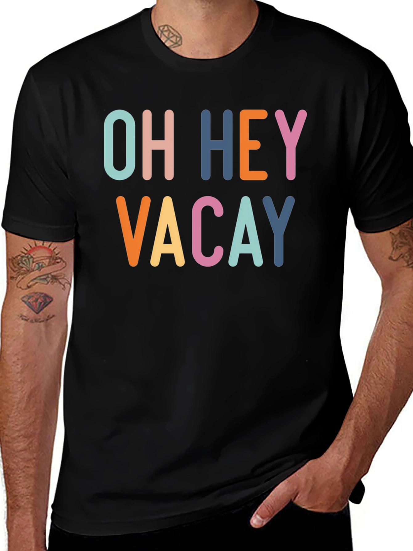 Variant 8 of Oh Hey Vacay Graphic T-Shirt