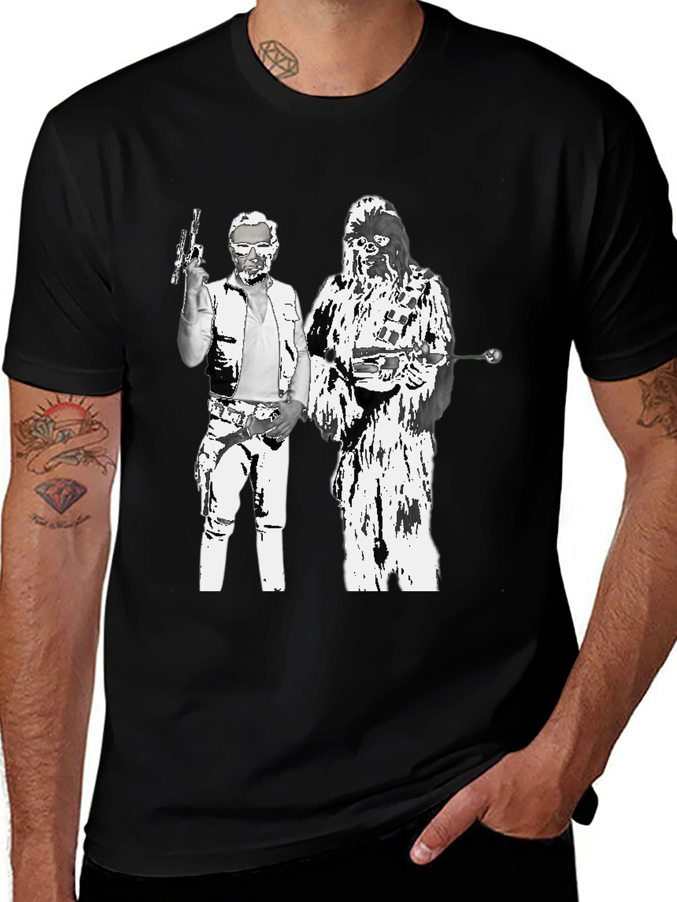 Star Wars Han Solo & Chewbacca T-Shirt