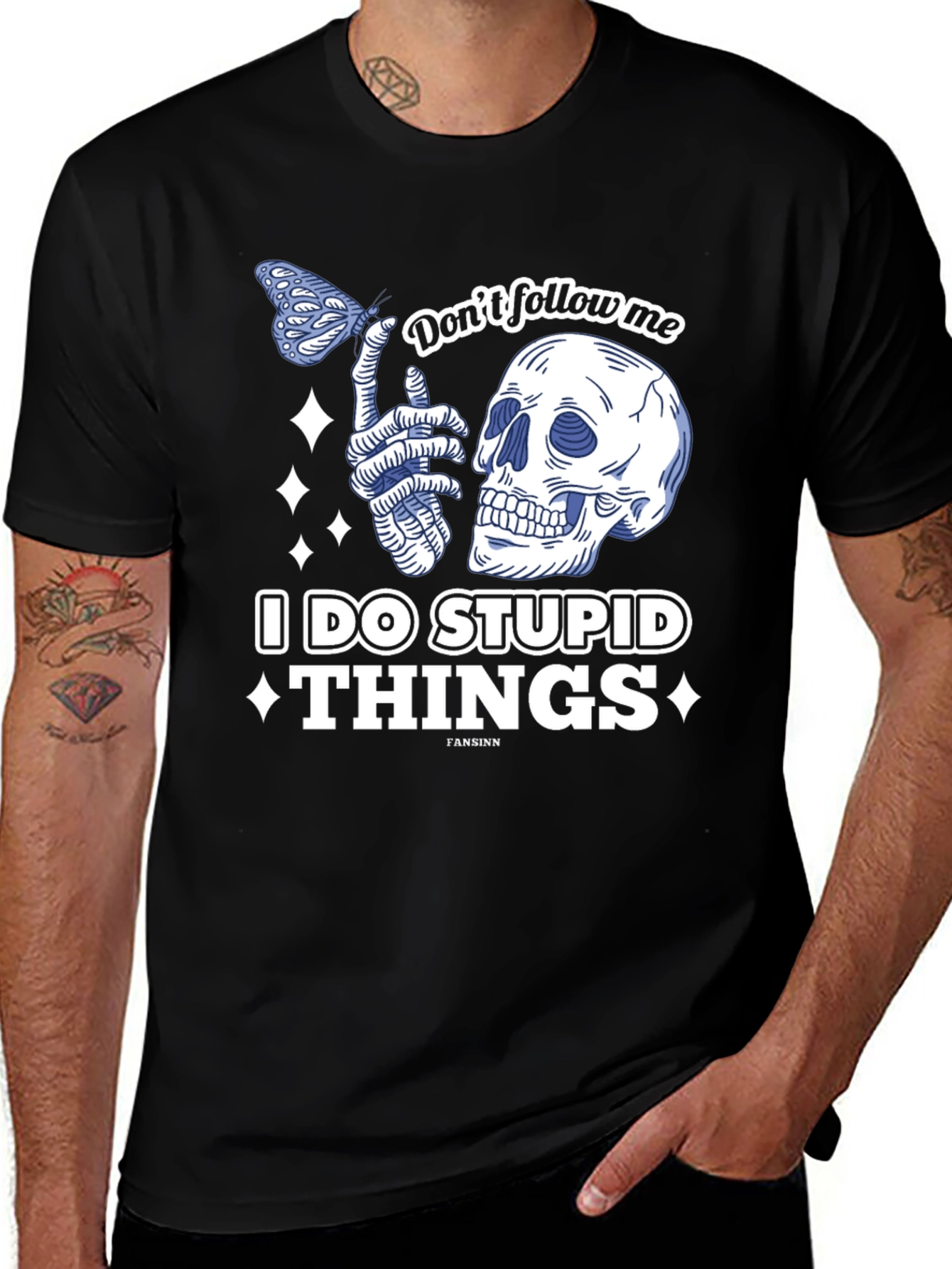 Variant 5 of Don't Follow Me Funny Graphic T-Shirt