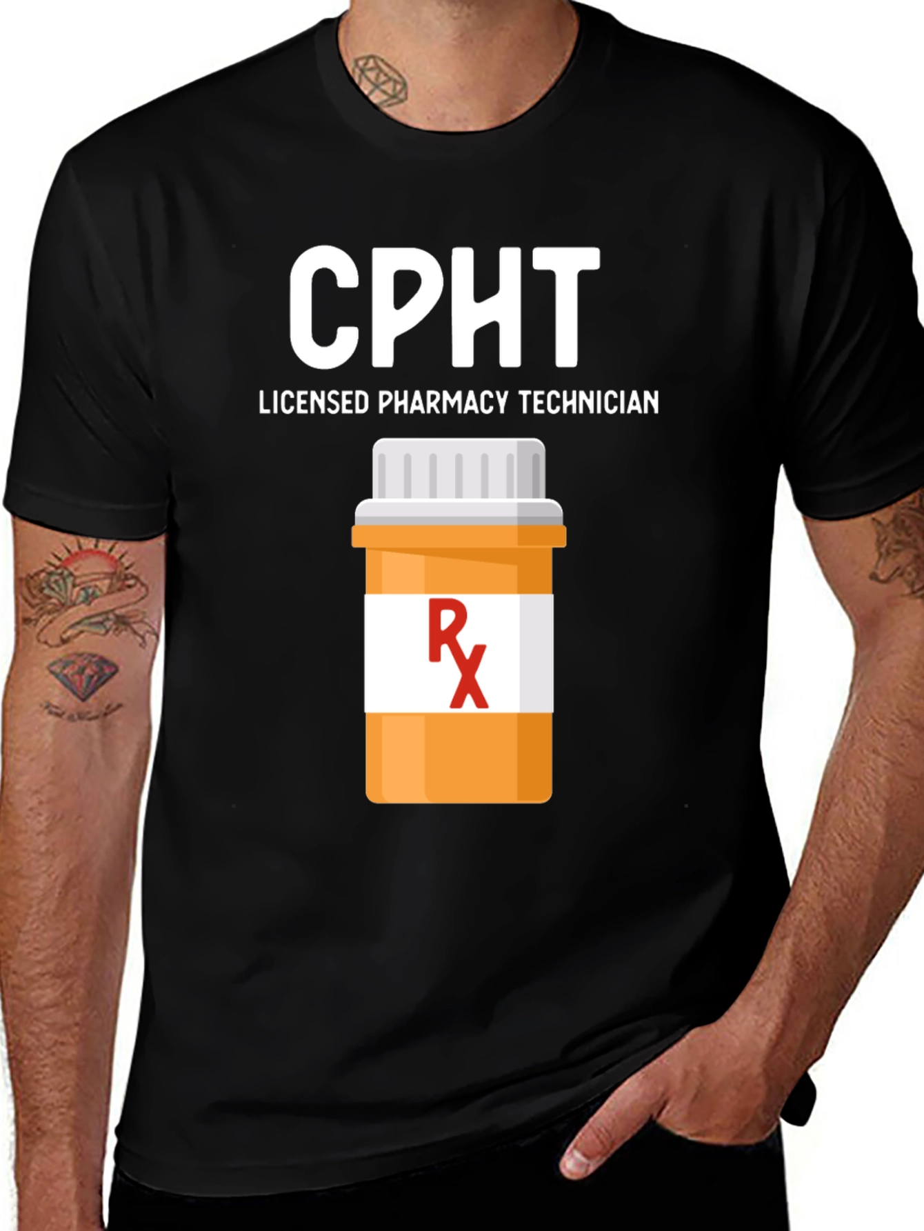 CPHT Licensed Pharmacy Technician T-Shirt