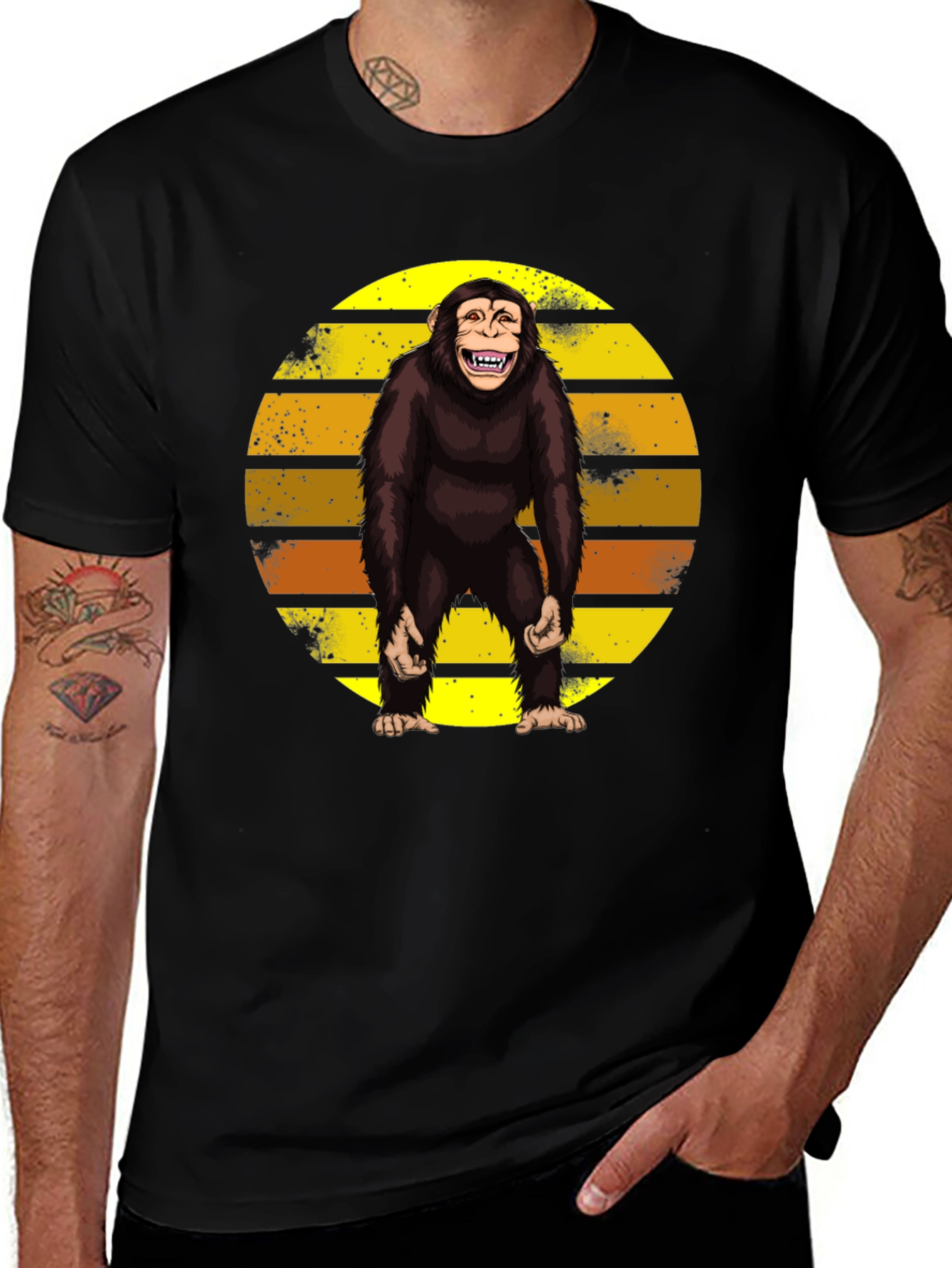 Variant 7 of Smiling Ape T-Shirt