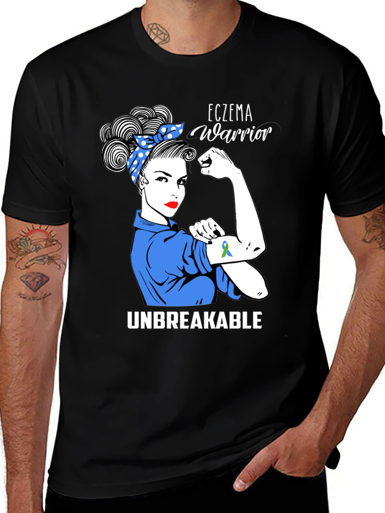 Eczema Warrior Unbreakable T-Shirt