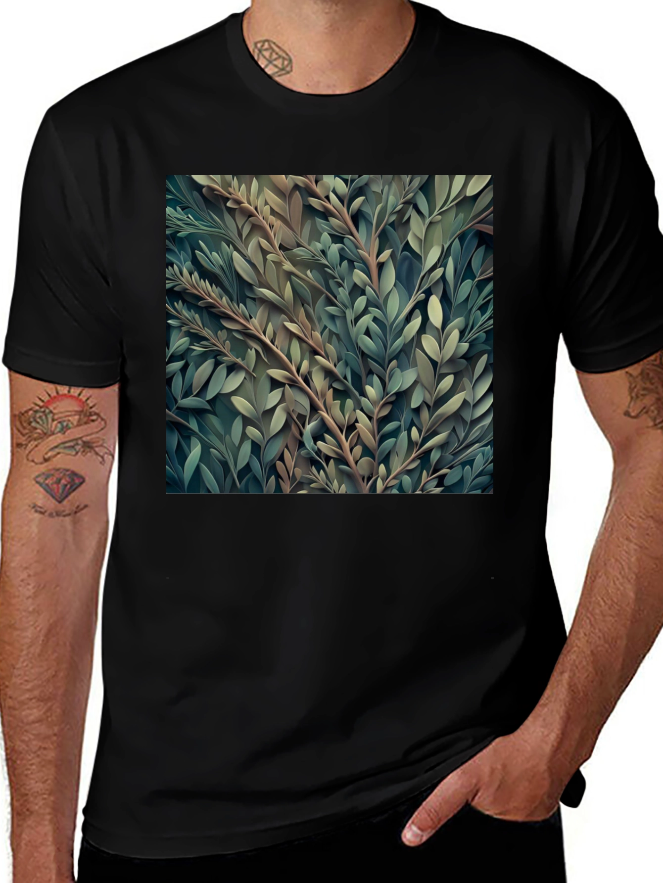 Variant 19 of Nature Inspired Graphic Tee