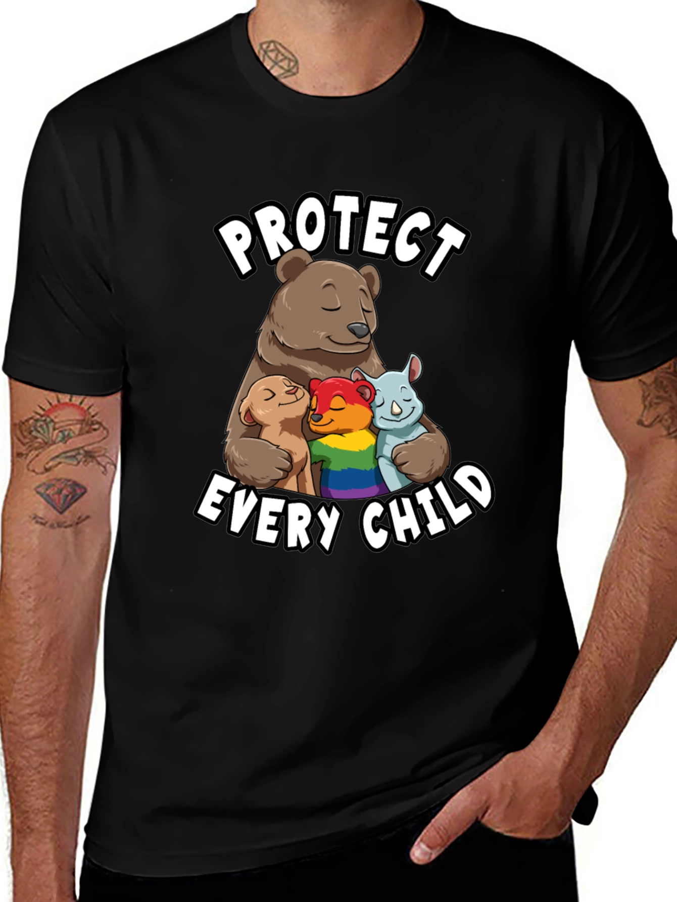 Protect Every Child Graphic T-Shirt