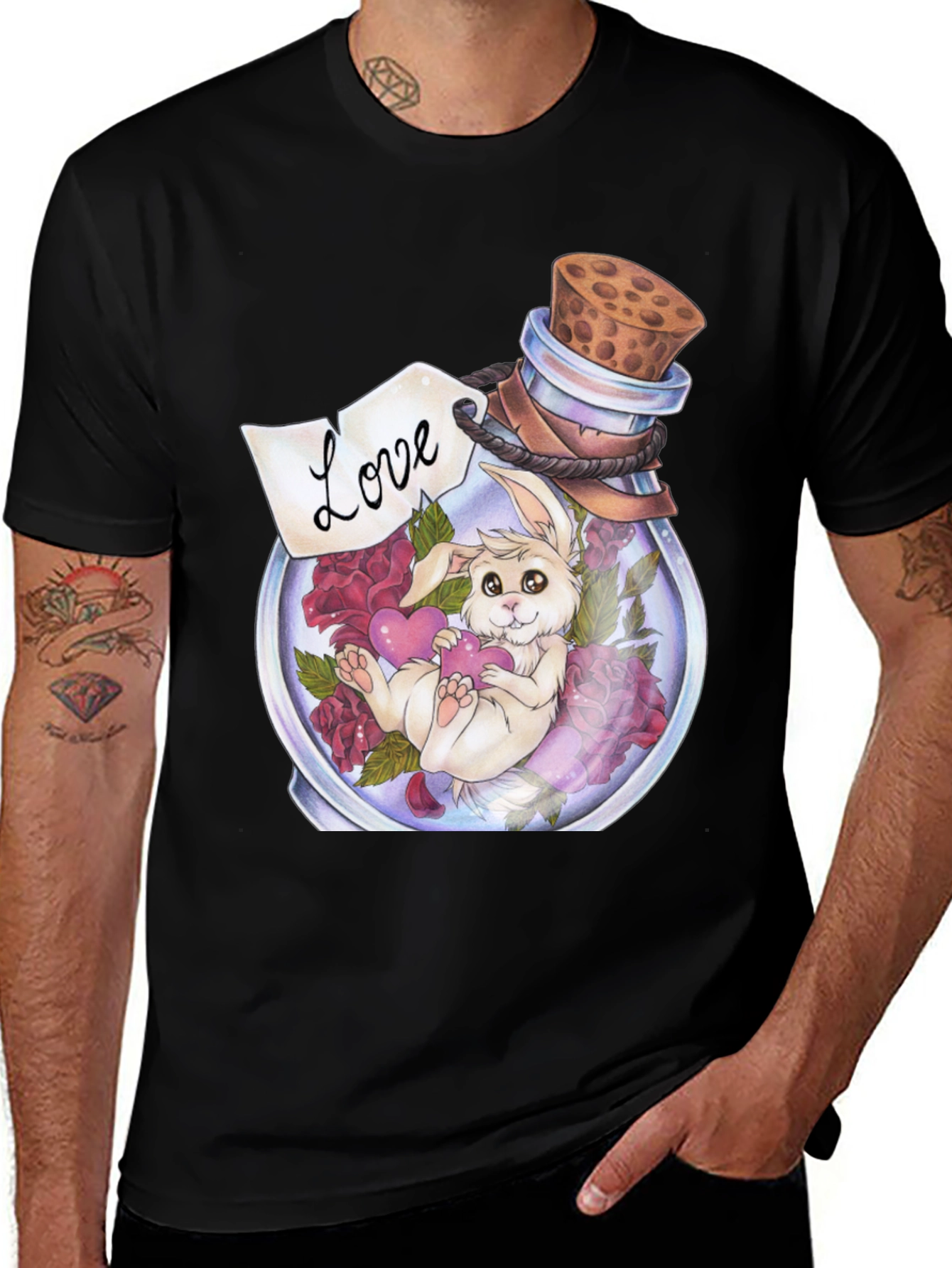 Variant 8 of Love Potion Bunny T-Shirt