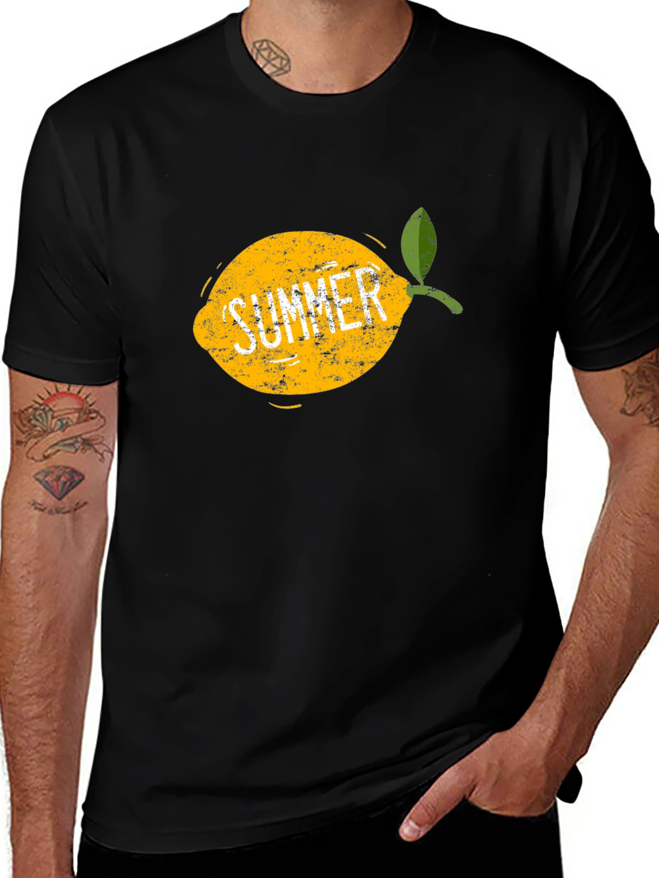Summer Lemon Graphic T-Shirt