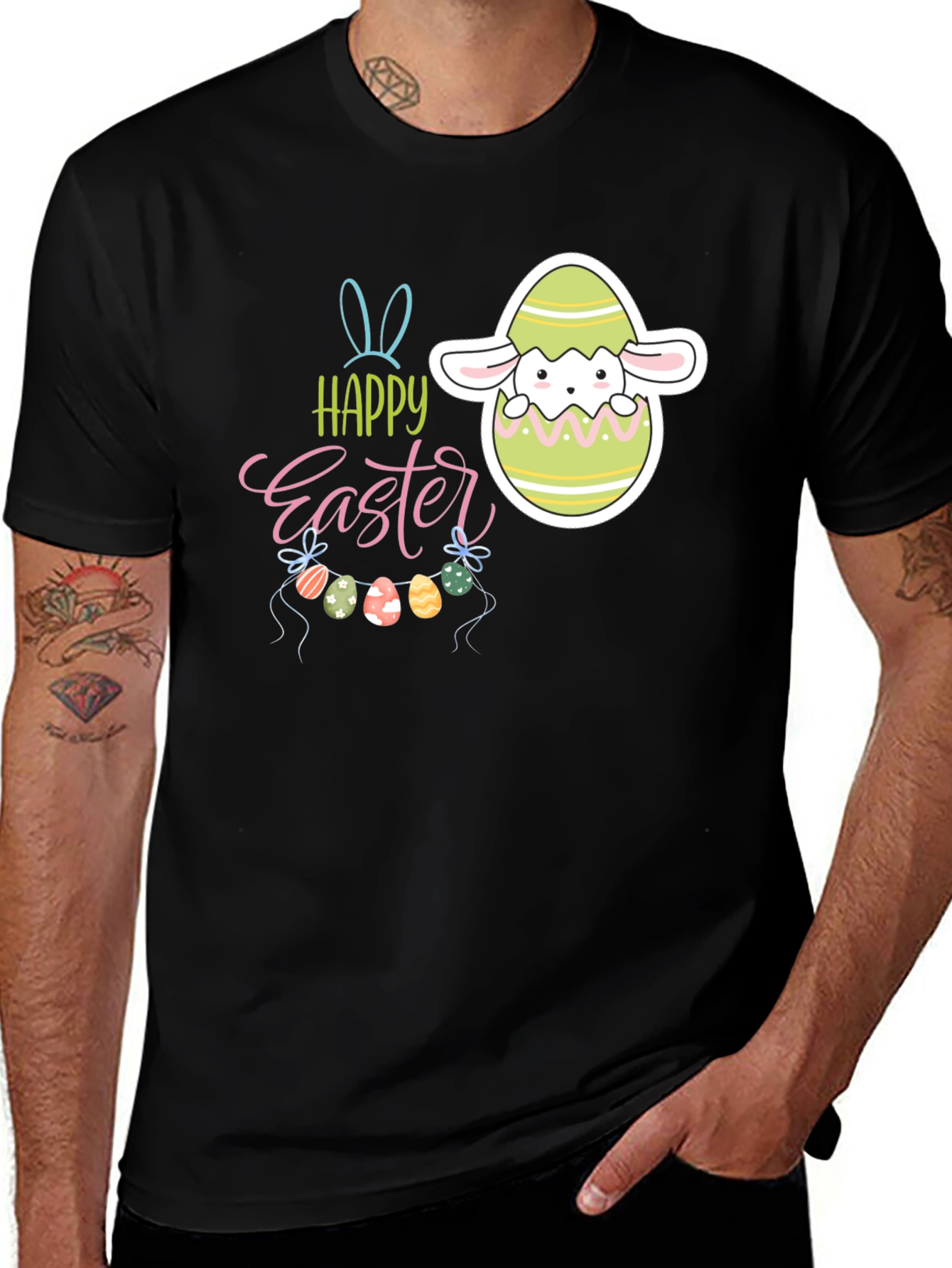 Happy Easter Bunny in Egg T-Shirt