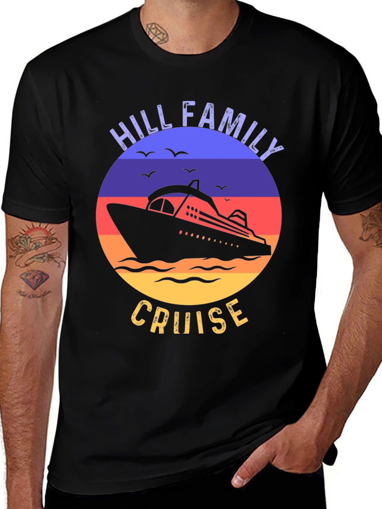 Variant 27 of Hill Family Cruise T-Shirt Vacation
