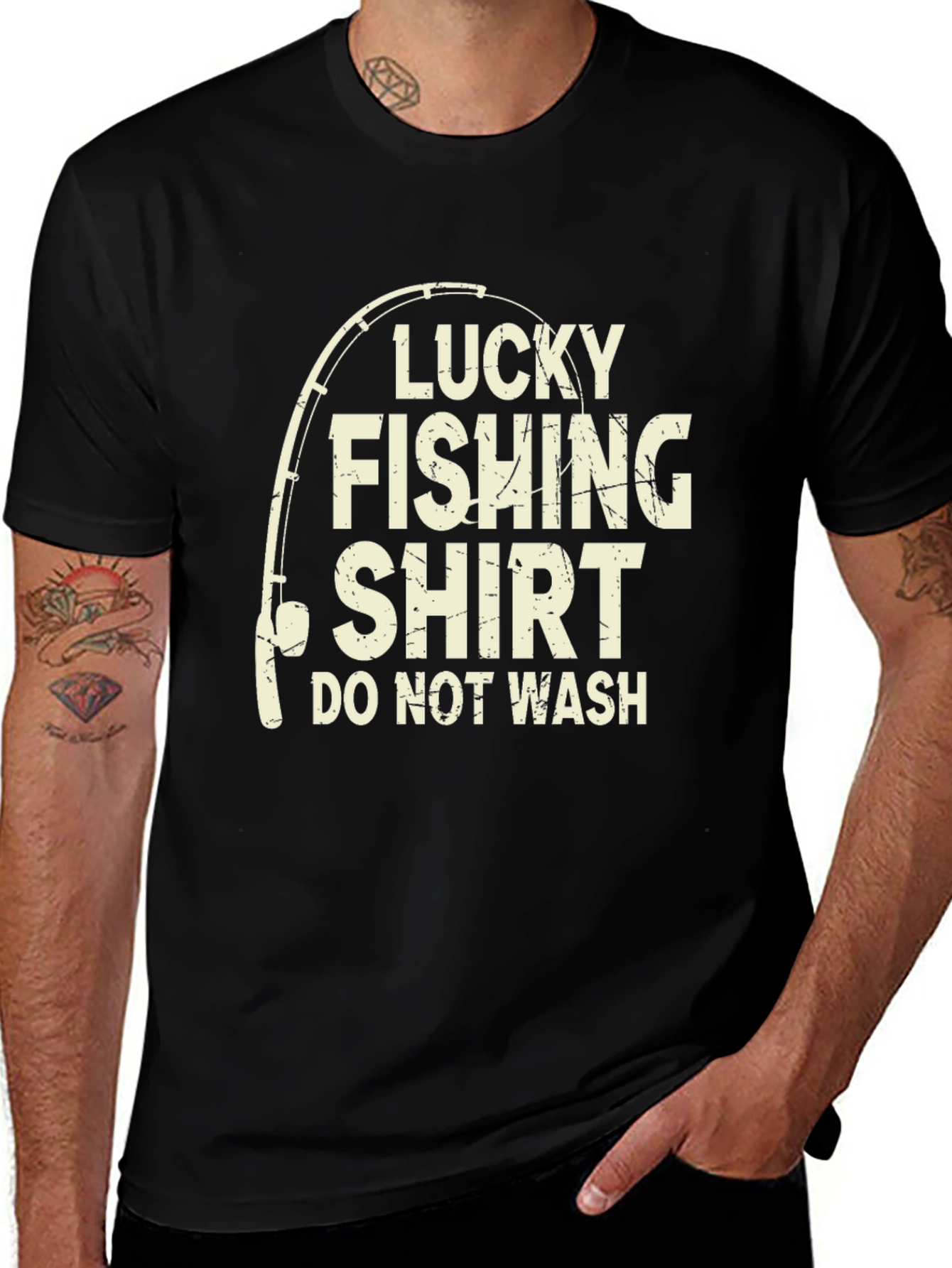 Variant 22 of Lucky Fishing Shirt - Do Not Wash T-Shirt