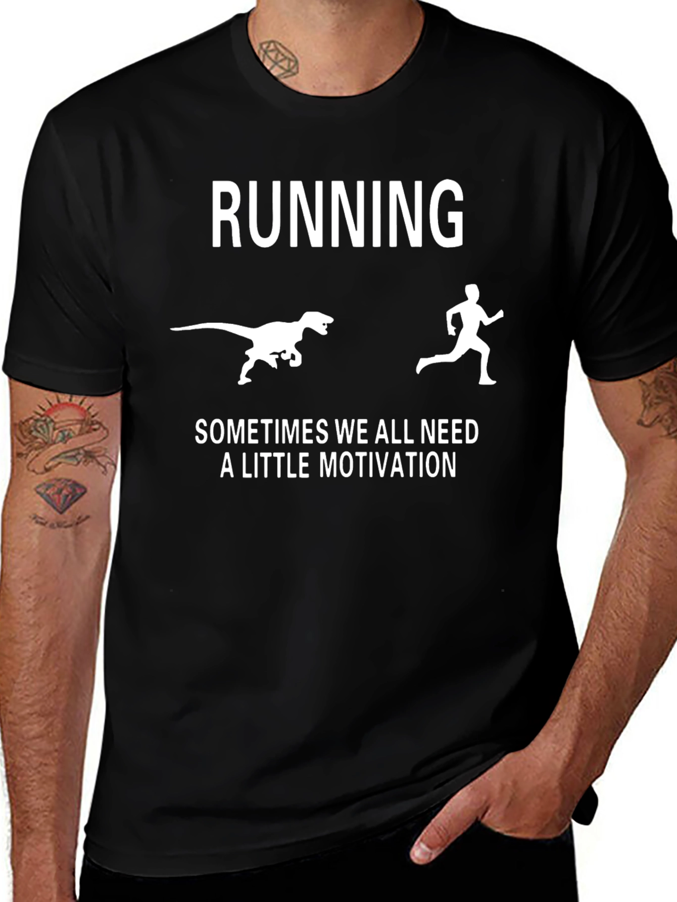 Variant 20 of Running Motivation T-Shirt