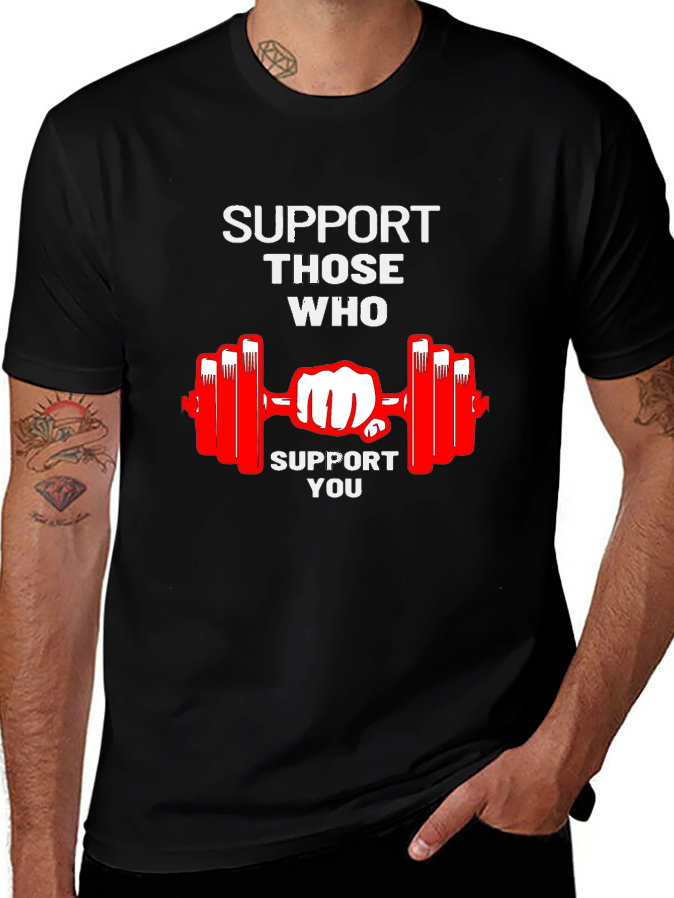 Variant 29 of Support Those Who Support You T-Shirt