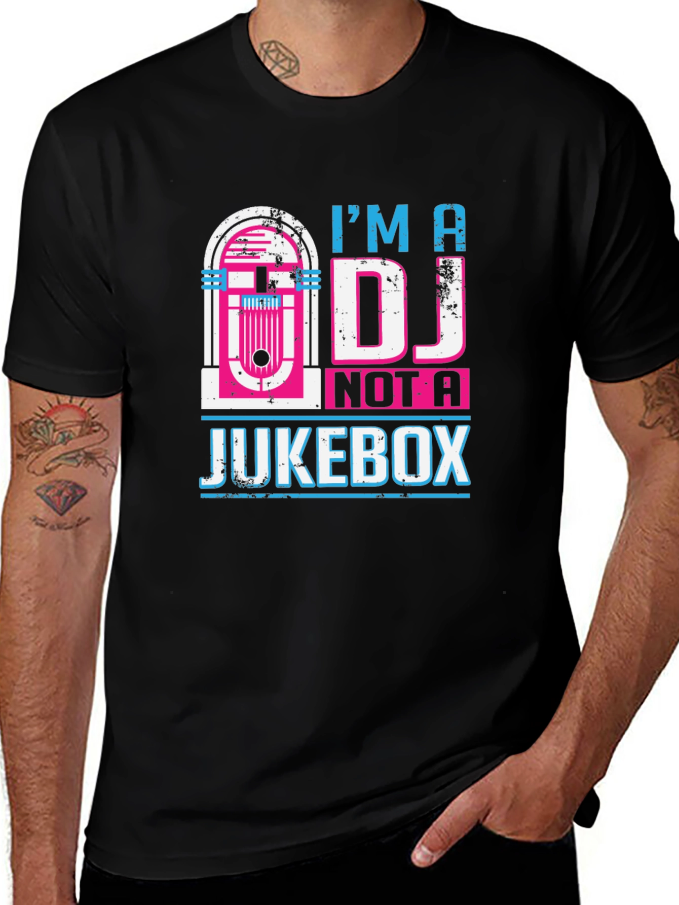 I'm a DJ Not a Jukebox Graphic Tee
