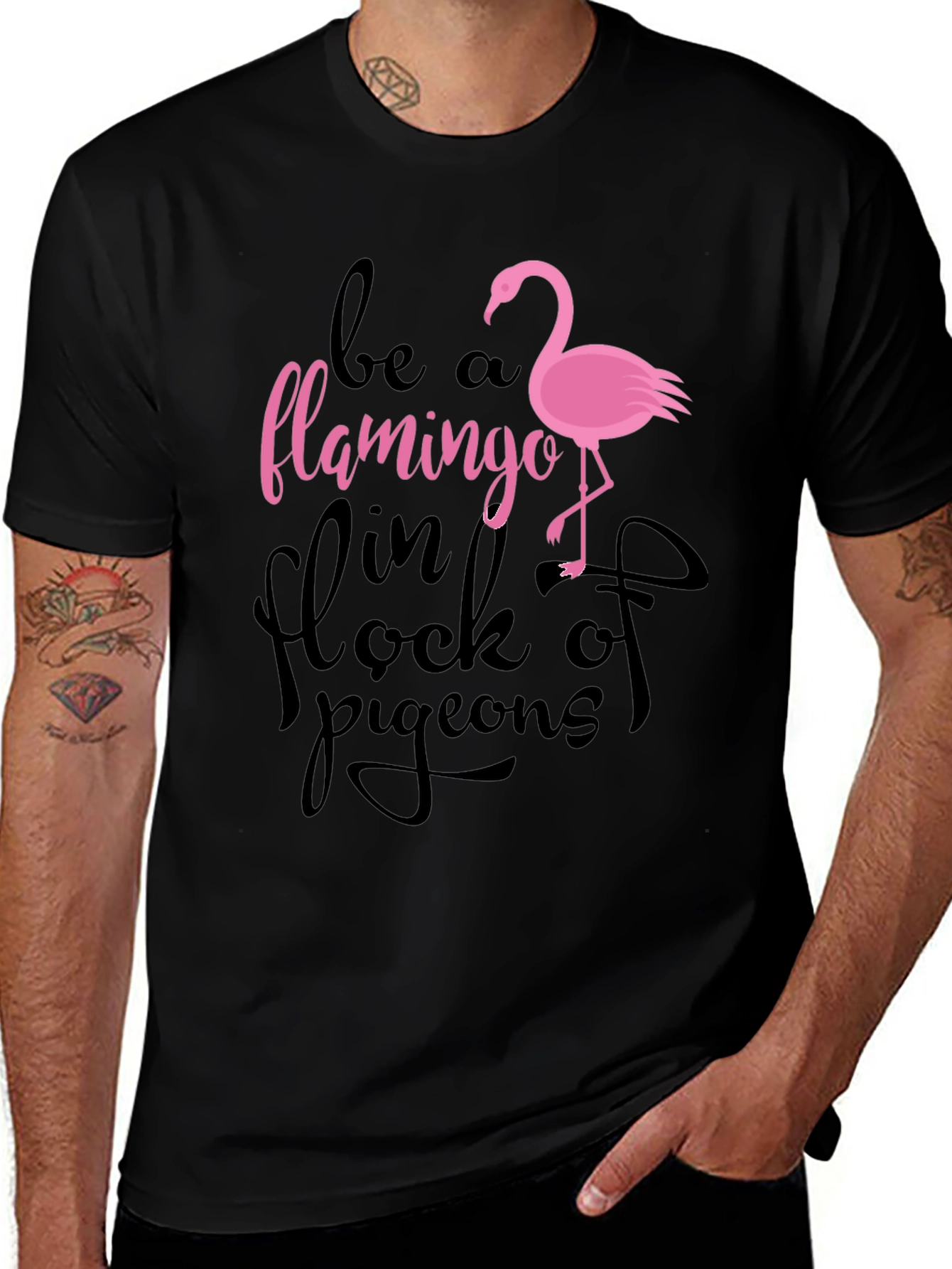 Variant 16 of Be a Flamingo T-Shirt
