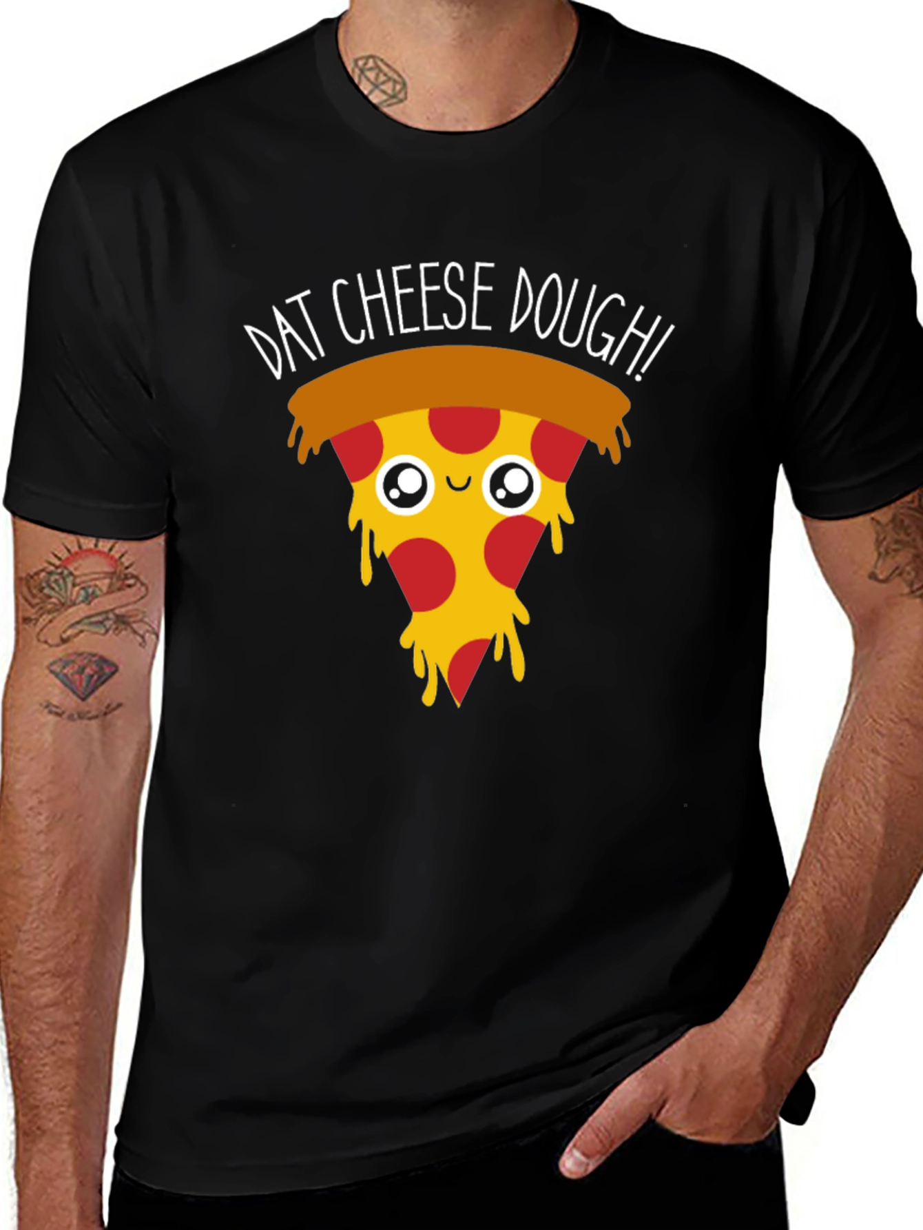 Dat Cheese Dough! Pizza Slice Graphic Tee