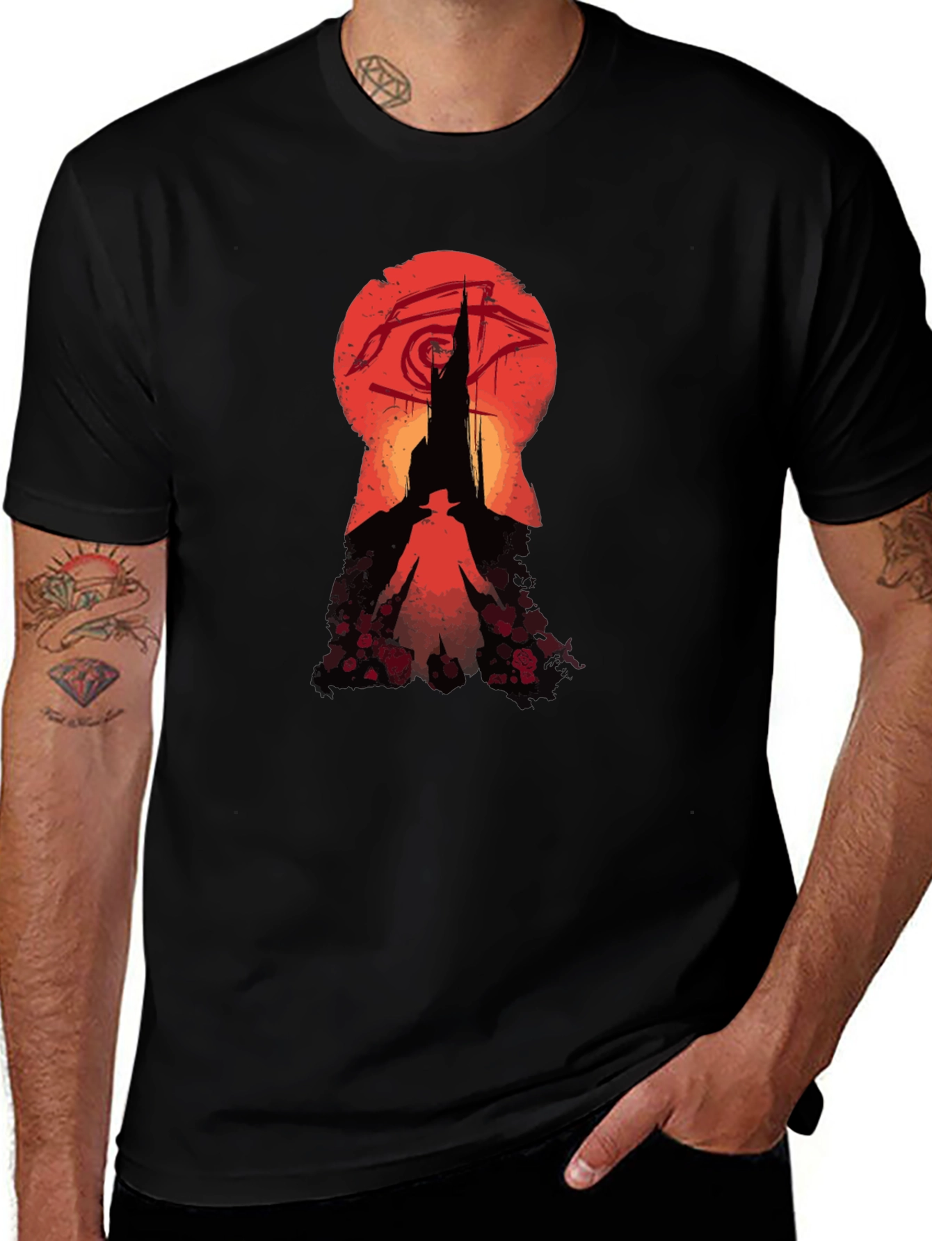 Dark Tower Graphic Tee - All Seeing Eye T-Shirt