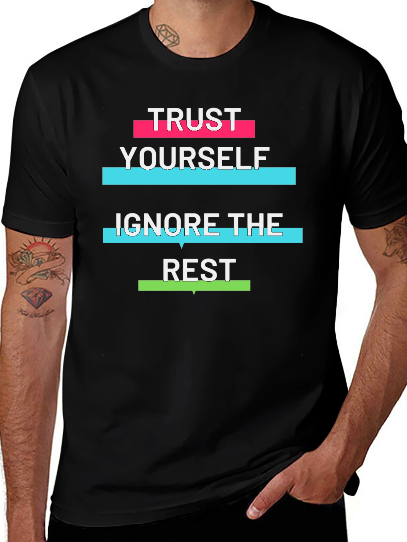 Variant 26 of Trust Yourself Graphic Tee