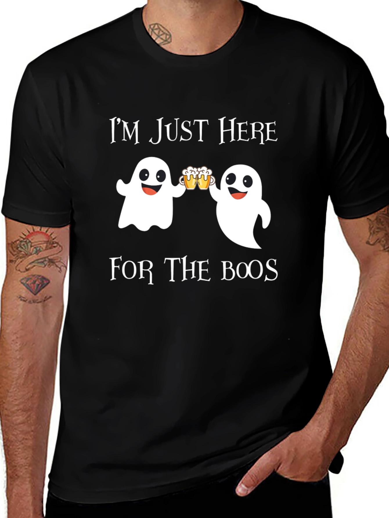 Boo Crew T-Shirt - Halloween Party Shirt
