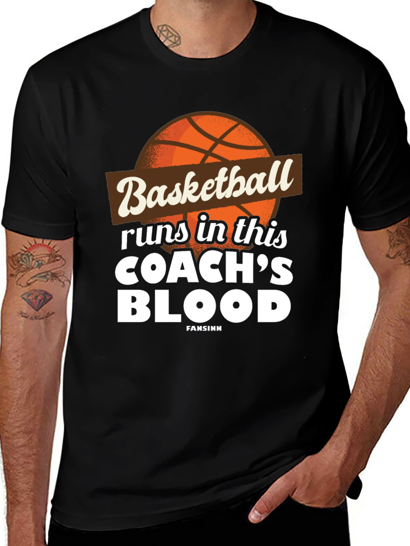 Variant 28 of Basketball Coach T-Shirt