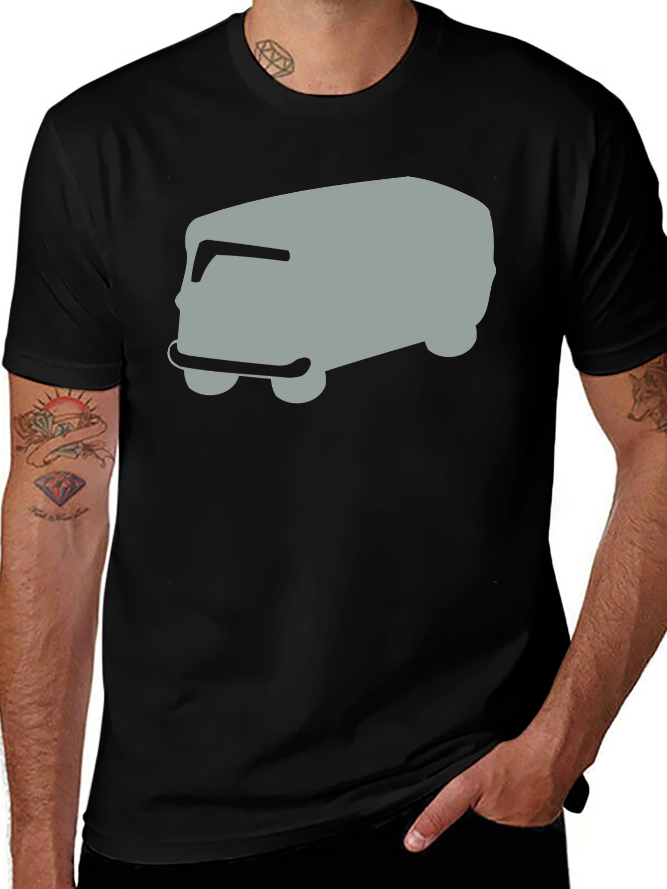 Variant 16 of Retro Van Graphic T-Shirt - Classic Style