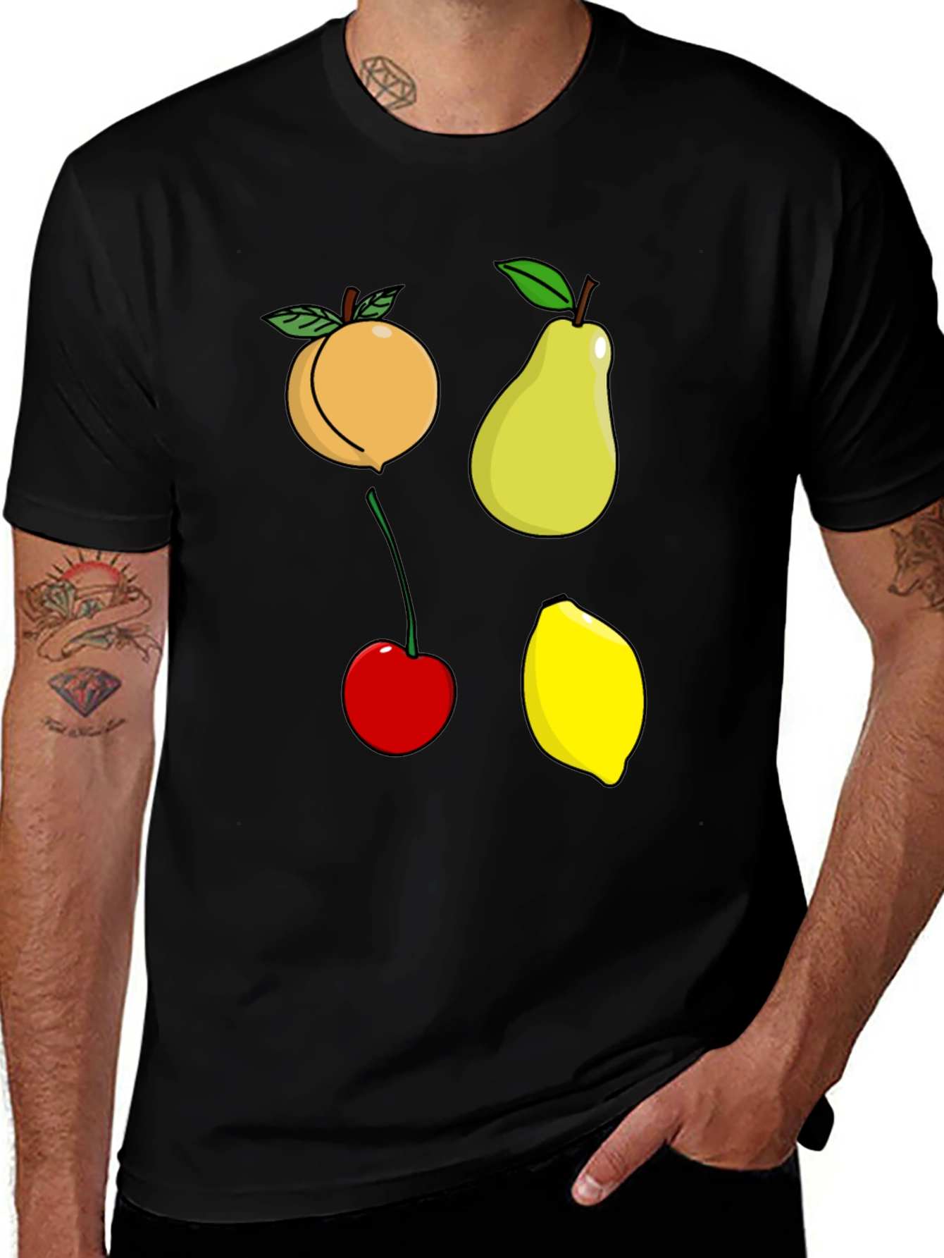 Fruitful Black Tee