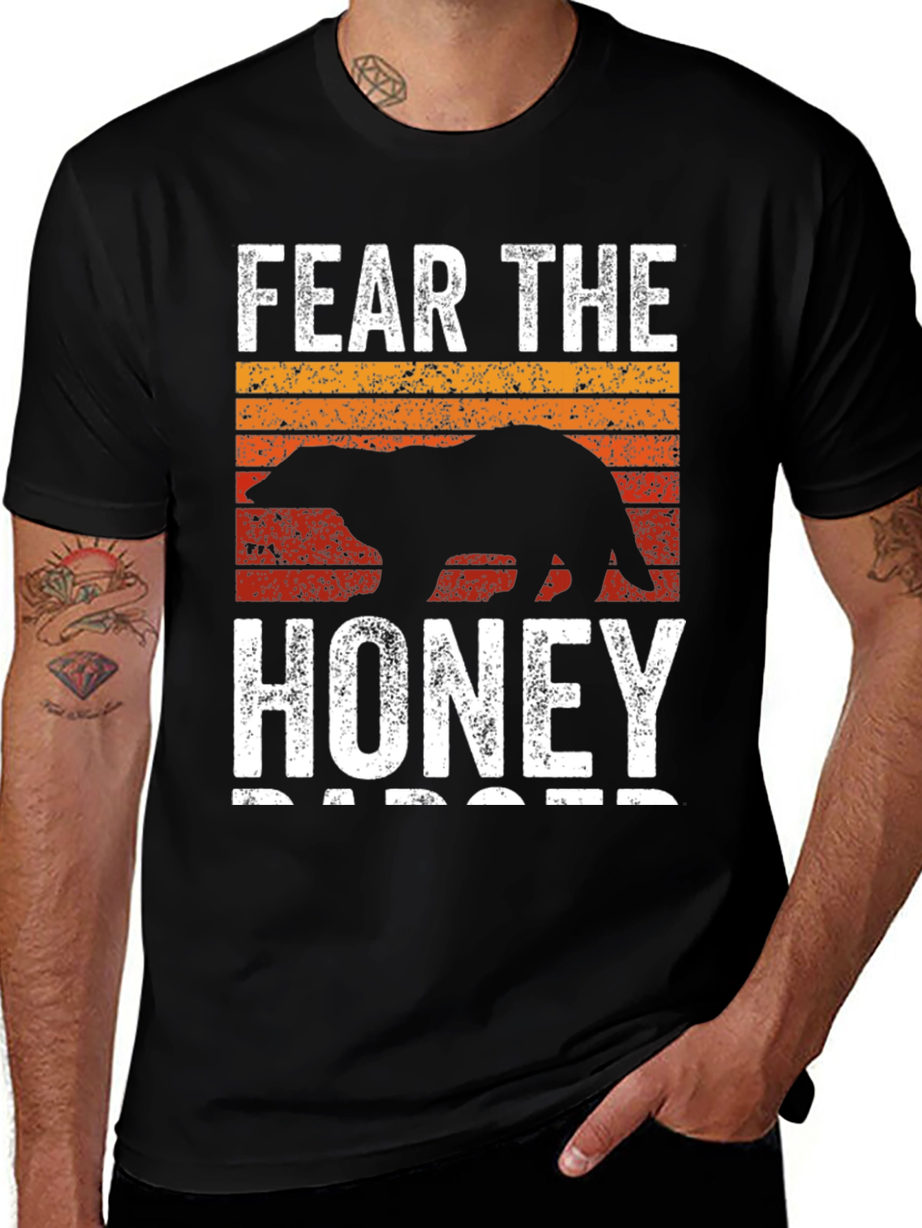 Variant 26 of Fear The Honey Badger Graphic Tee