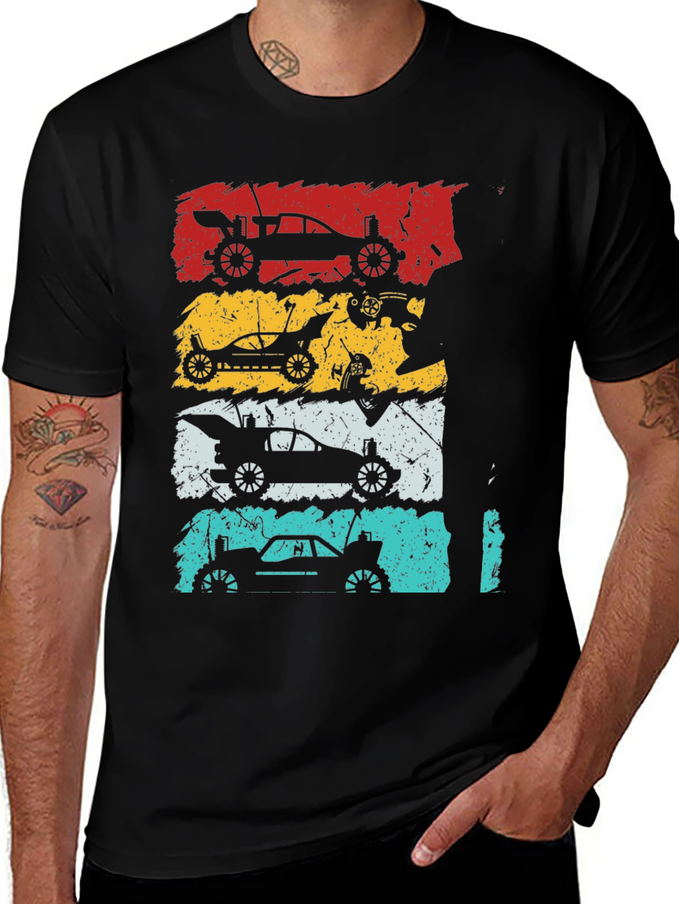 Variant 3 of Retro RC Car Graphic Tee