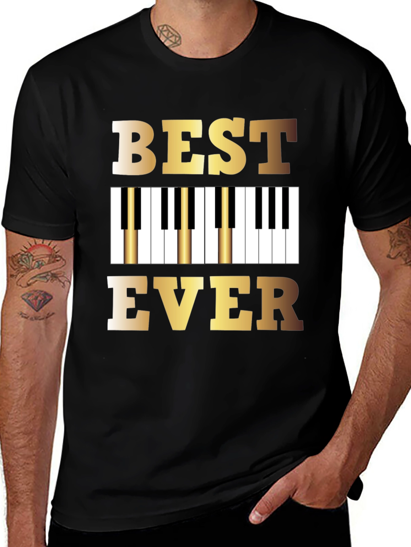 Best Piano Player Ever T-Shirt