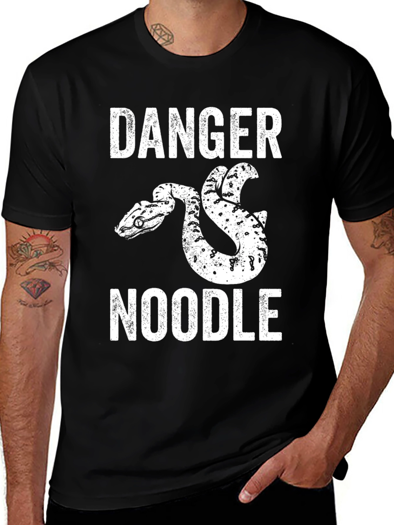 Variant 19 of Danger Noodle Snake Graphic Tee