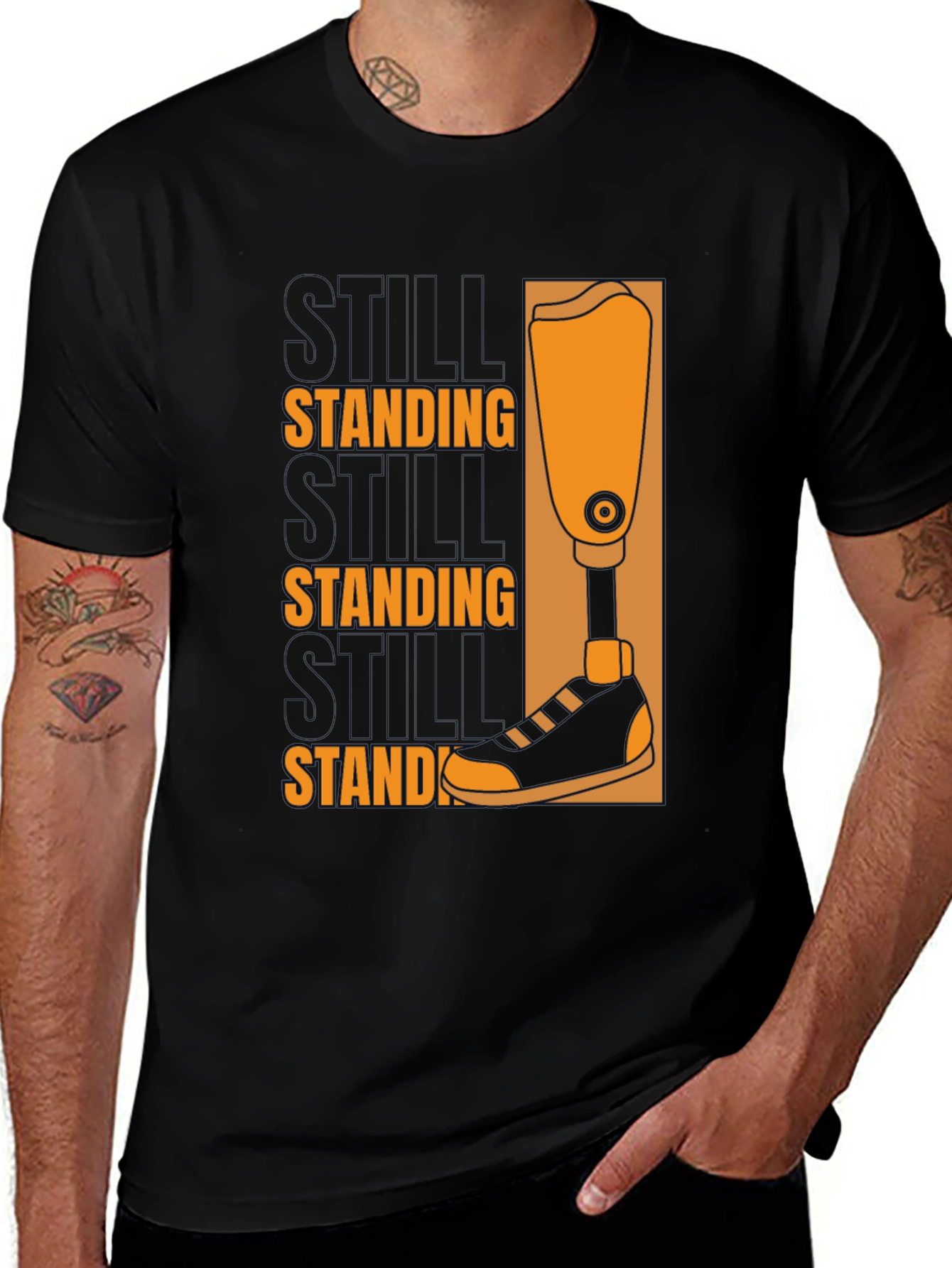 Still Standing T-Shirt - Adaptive & Empowering Design