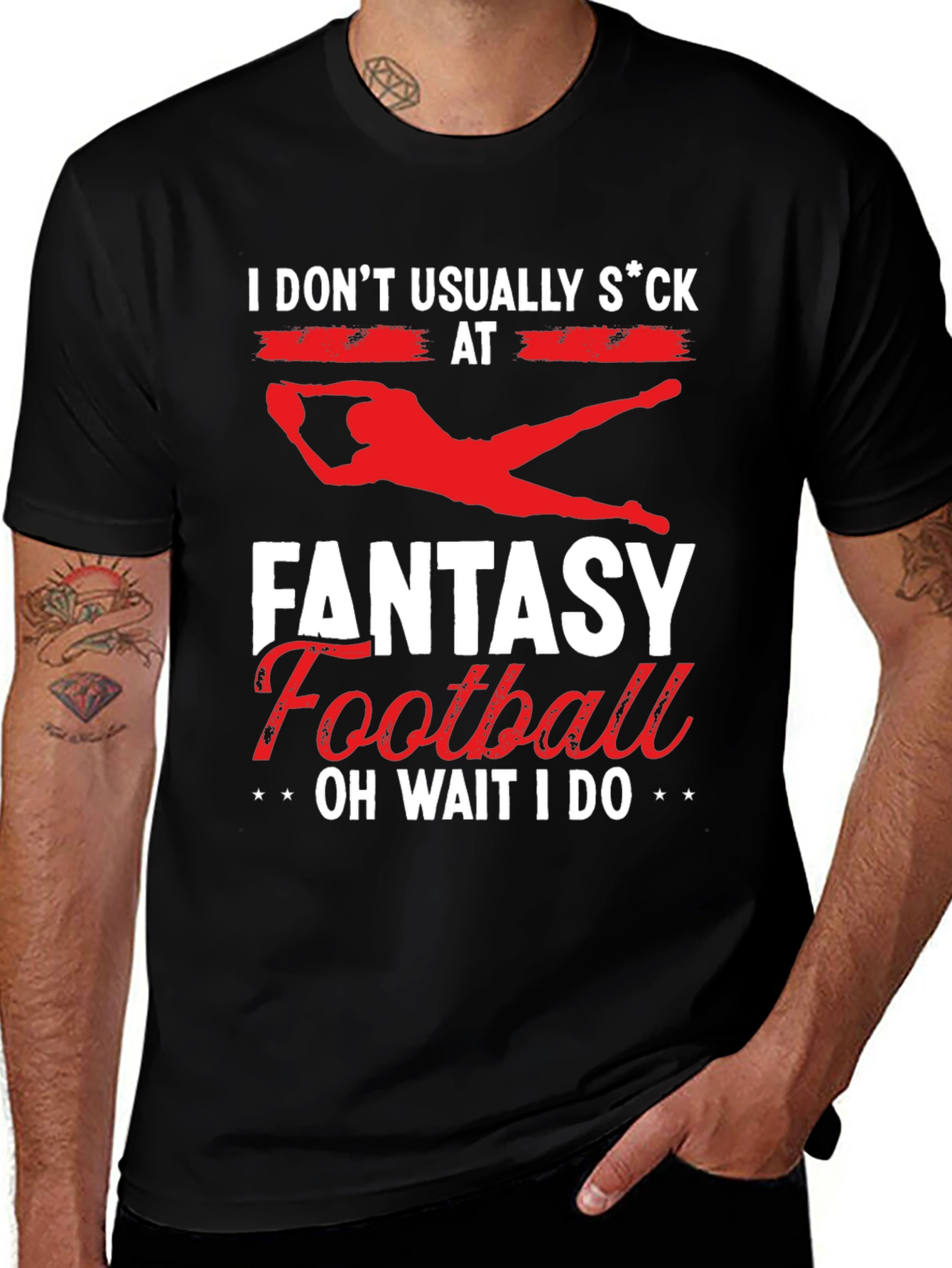 Variant 20 of Fantasy Football Graphic T-Shirt