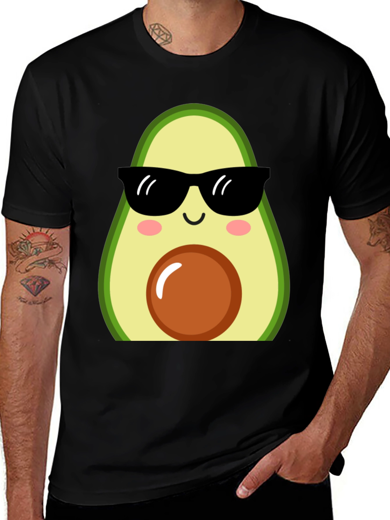 Variant 29 of Cool Avocado Graphic Tee - Trendy Unisex T-Shirt