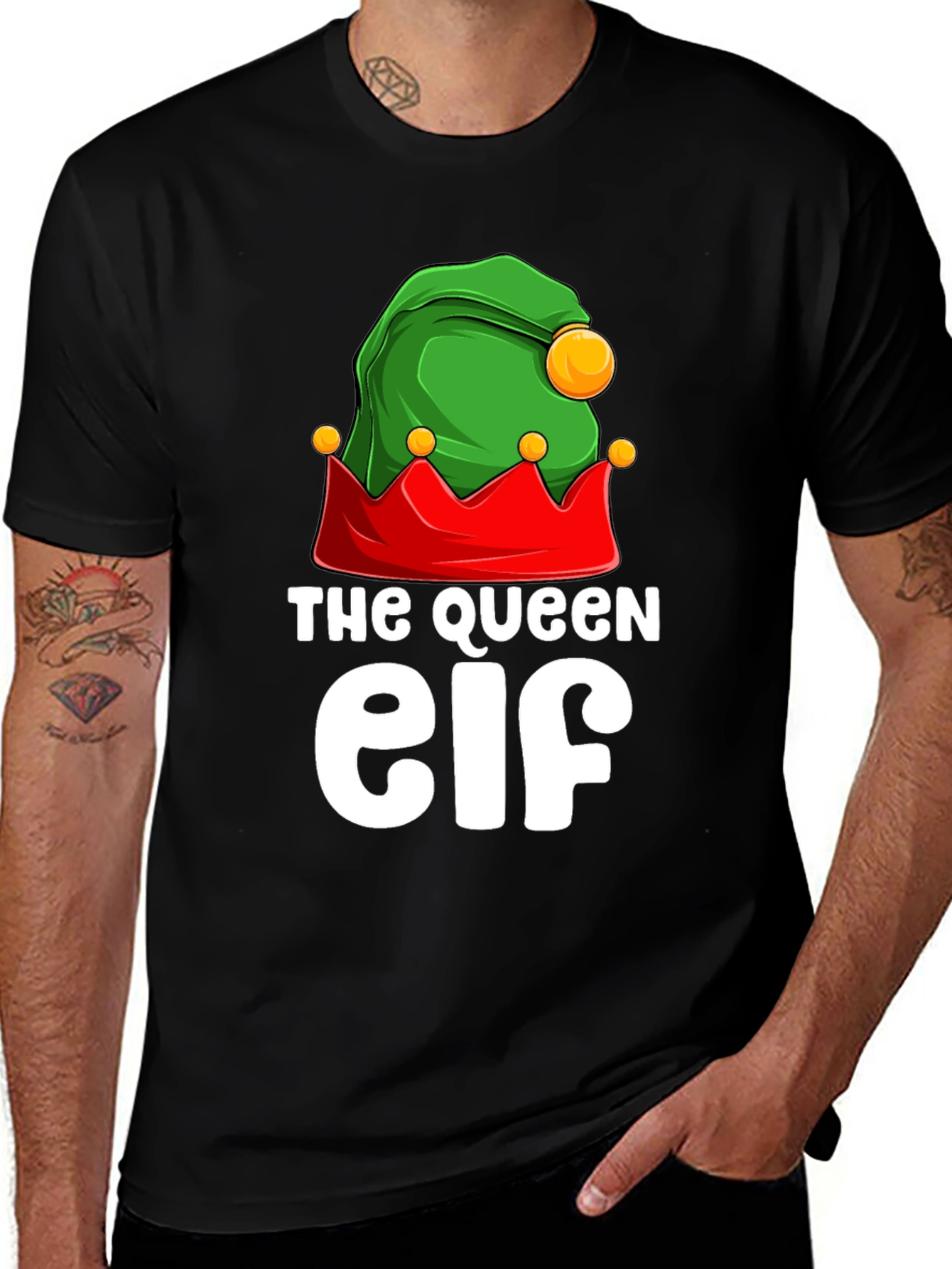 Variant 6 of The Queen Elf Novelty Holiday T-Shirt