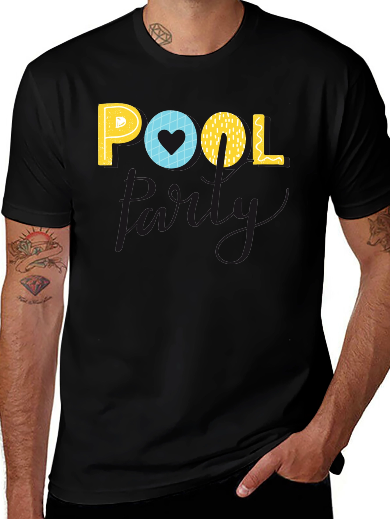 Variant 7 of Pool Party T-Shirt - Fun Summer Graphic Tee