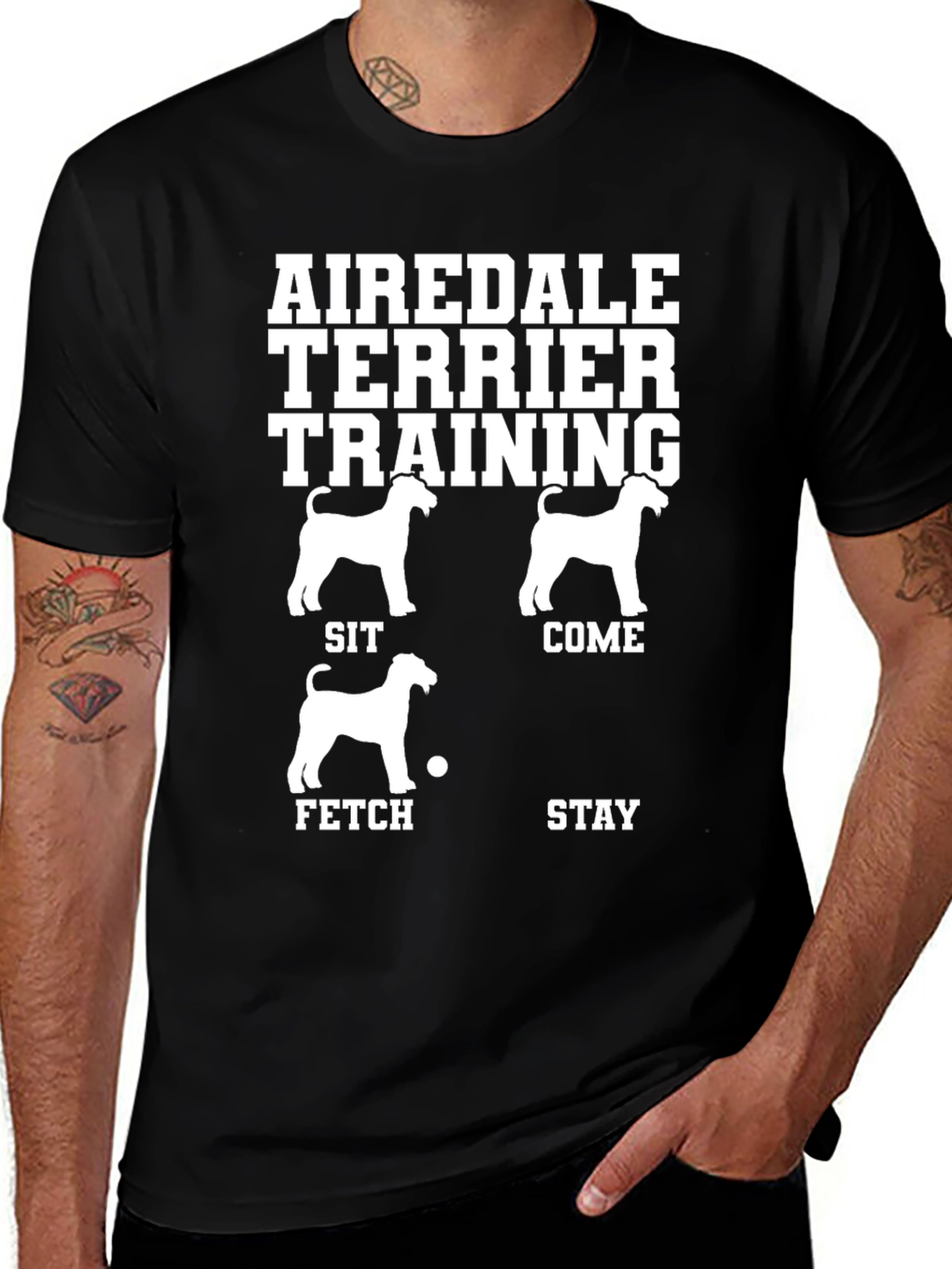 Airedale Terrier Training T-Shirt