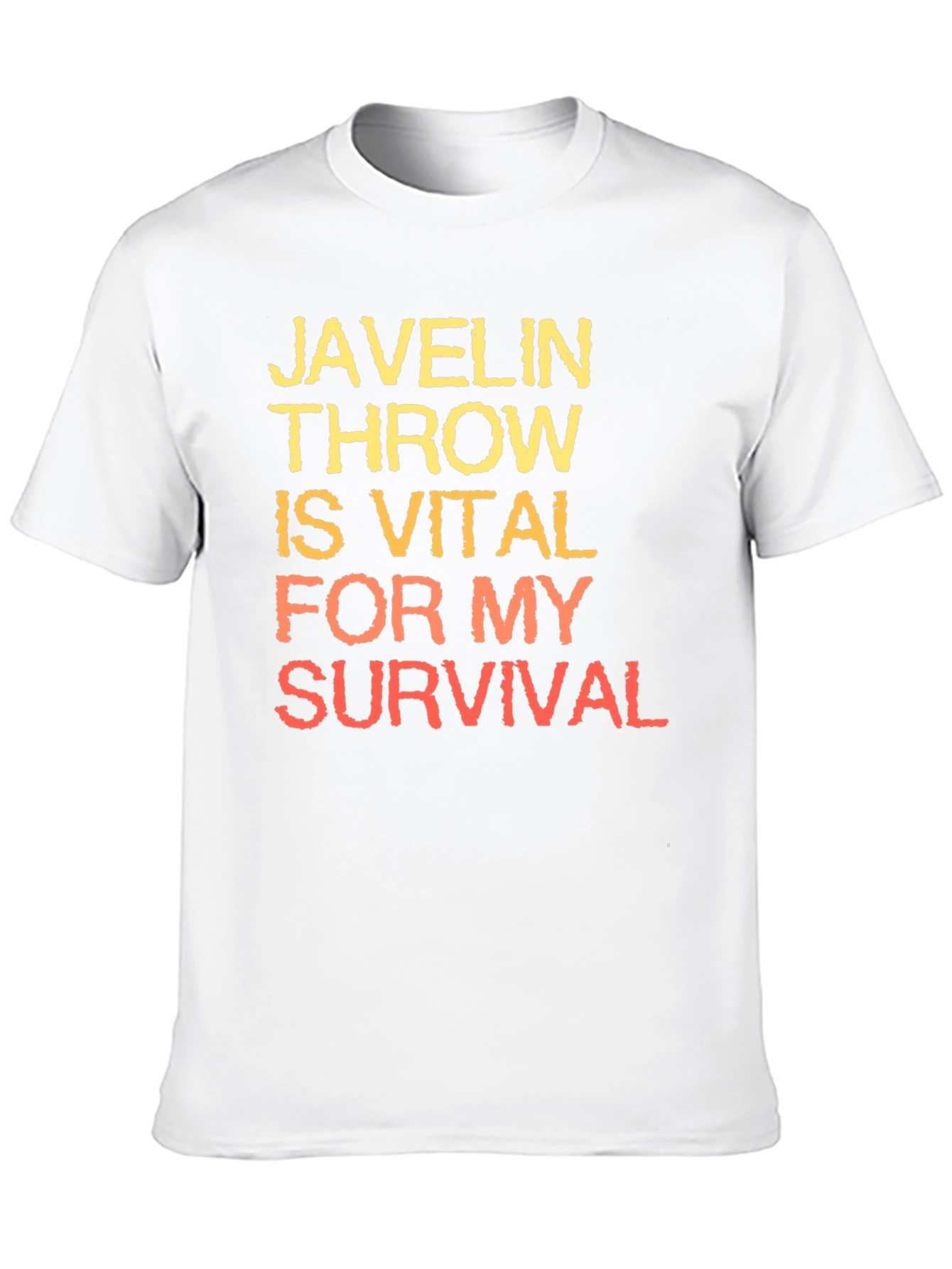 Black Javelin Throw Survival Black T-Shirt view 10