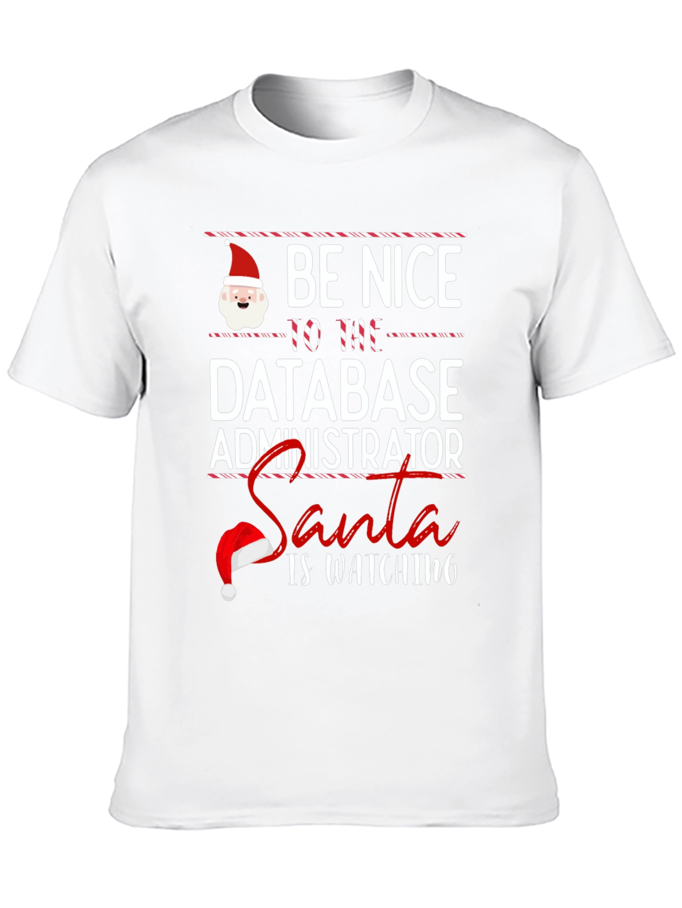 Black Be Nice to the Database Administrator T-Shirt view 10