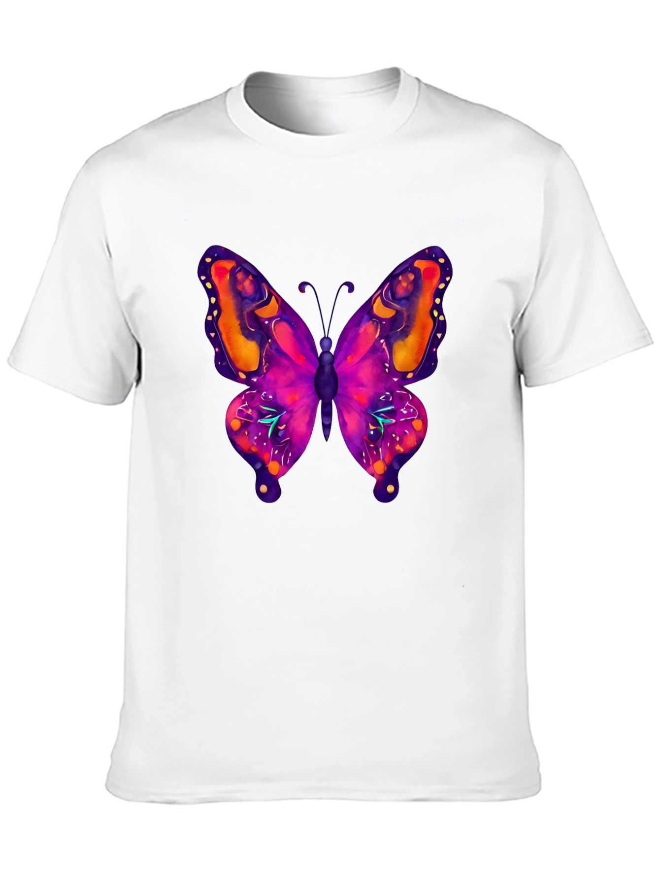 Black Butterfly Graphic Tee - Bold & Vibrant view 10