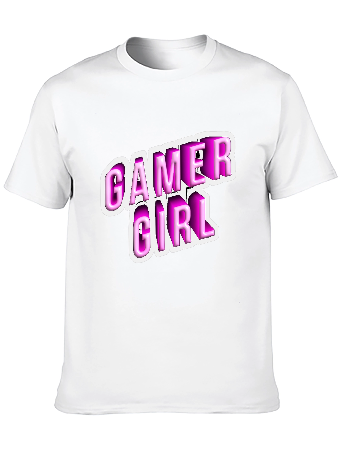 Black Gamer Girl Black T-Shirt - Playful Style view 10